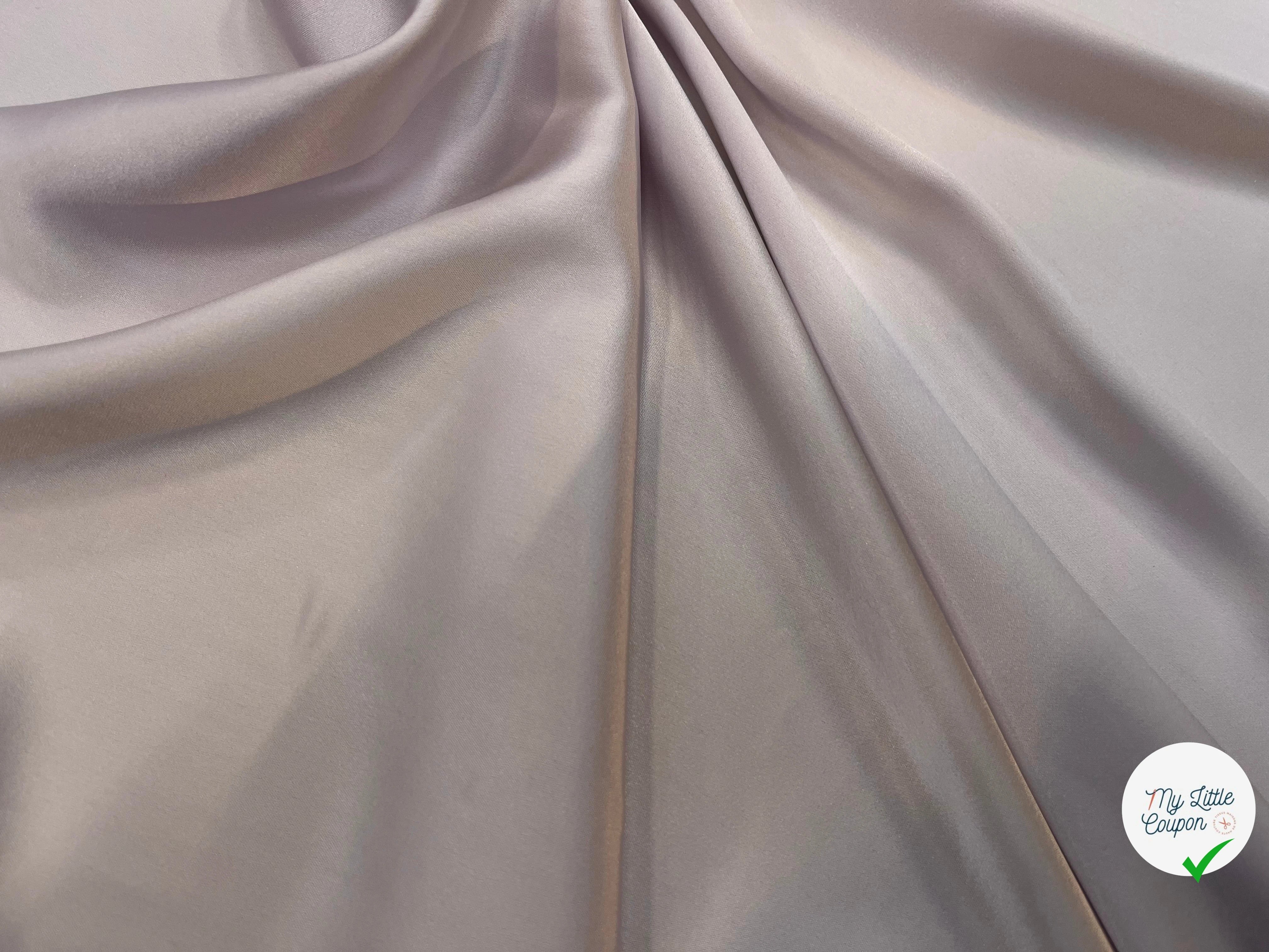 SATIN POLYESTER FLUIDE LIGHT MIST 130CM - My Little Coupon