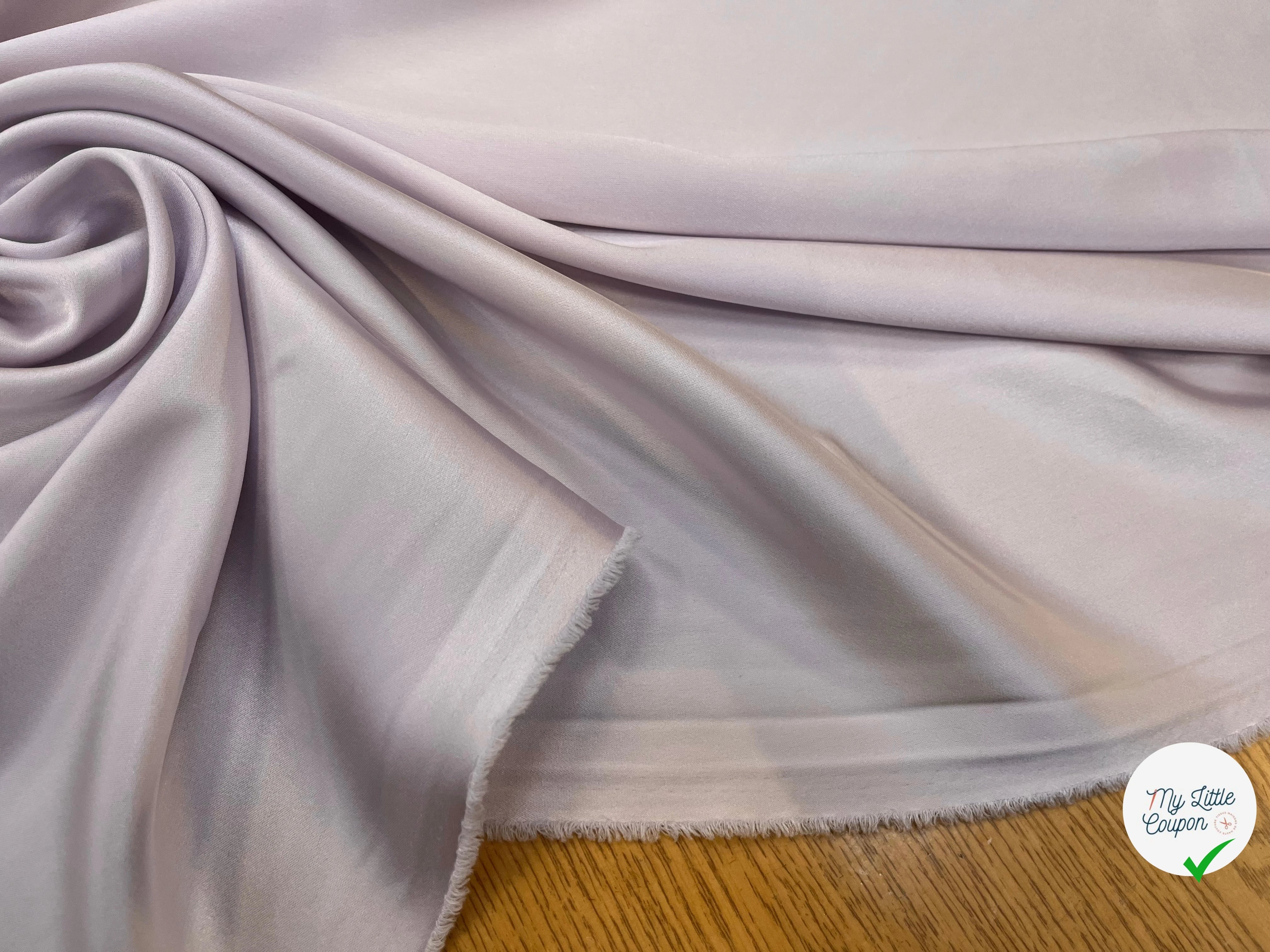 SATIN POLYESTER FLUIDE LIGHT MIST 130CM - My Little Coupon