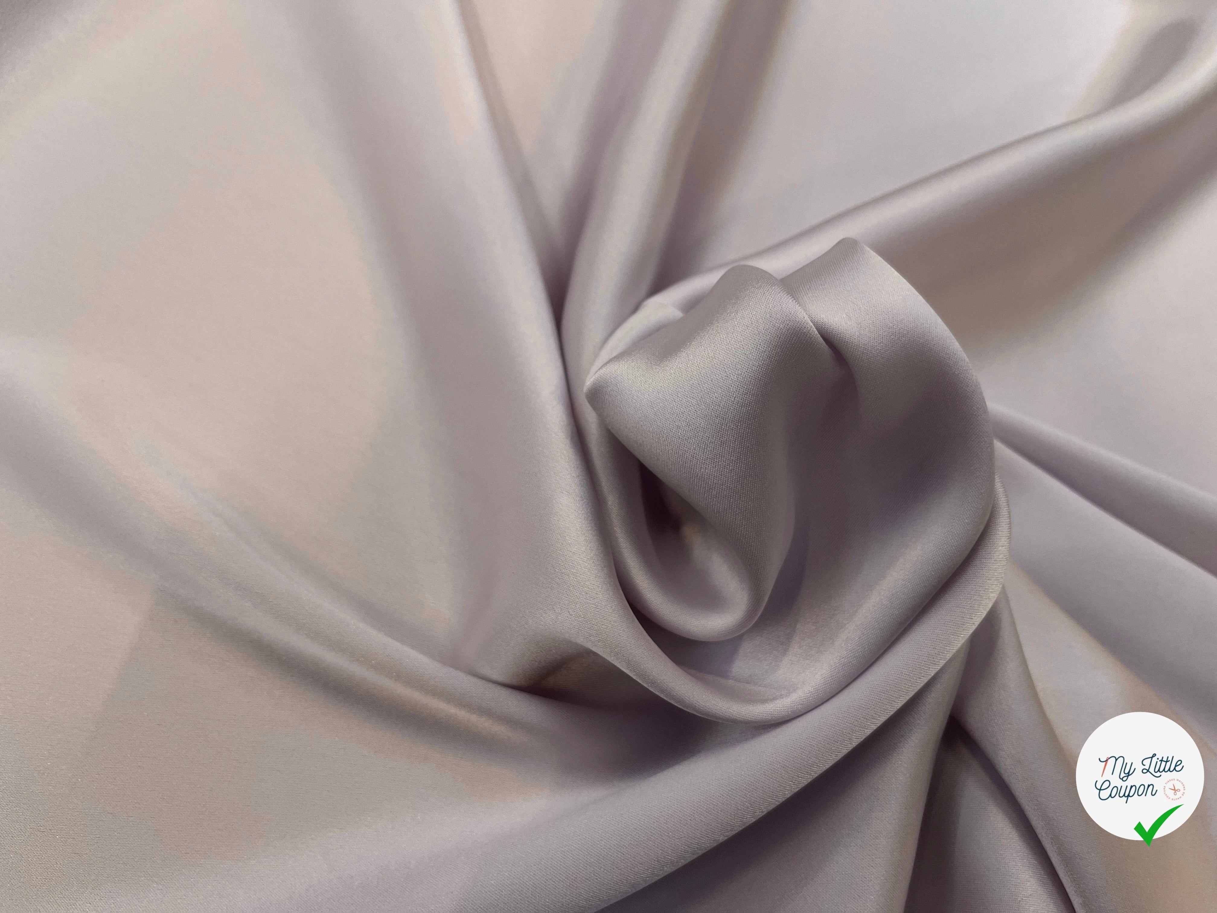 SATIN POLYESTER FLUIDE LIGHT MIST 130CM - My Little Coupon