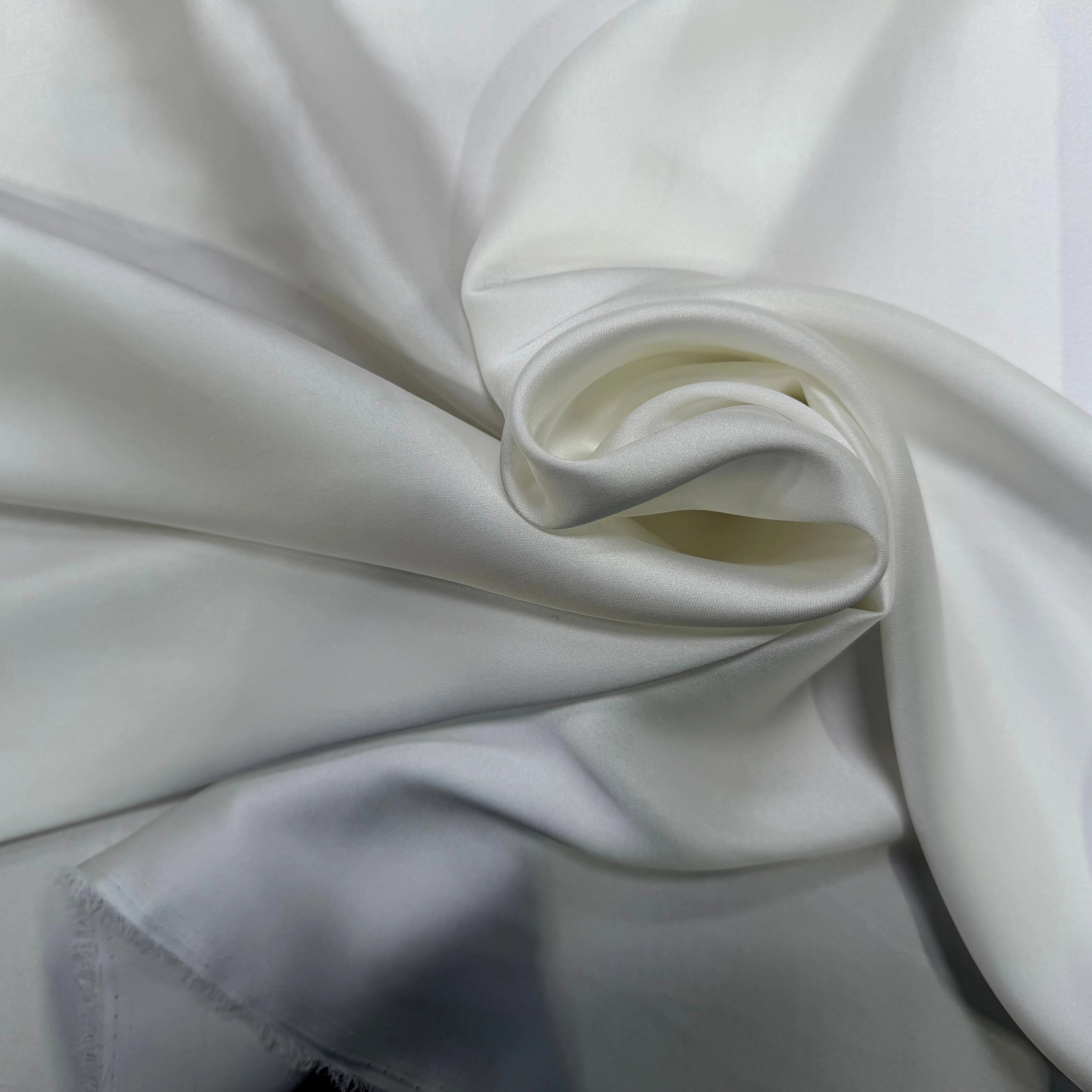 SATIN SOUPLE JOLI TOMBER BLANC PUR PRET À TEINDRE - My Little Coupon