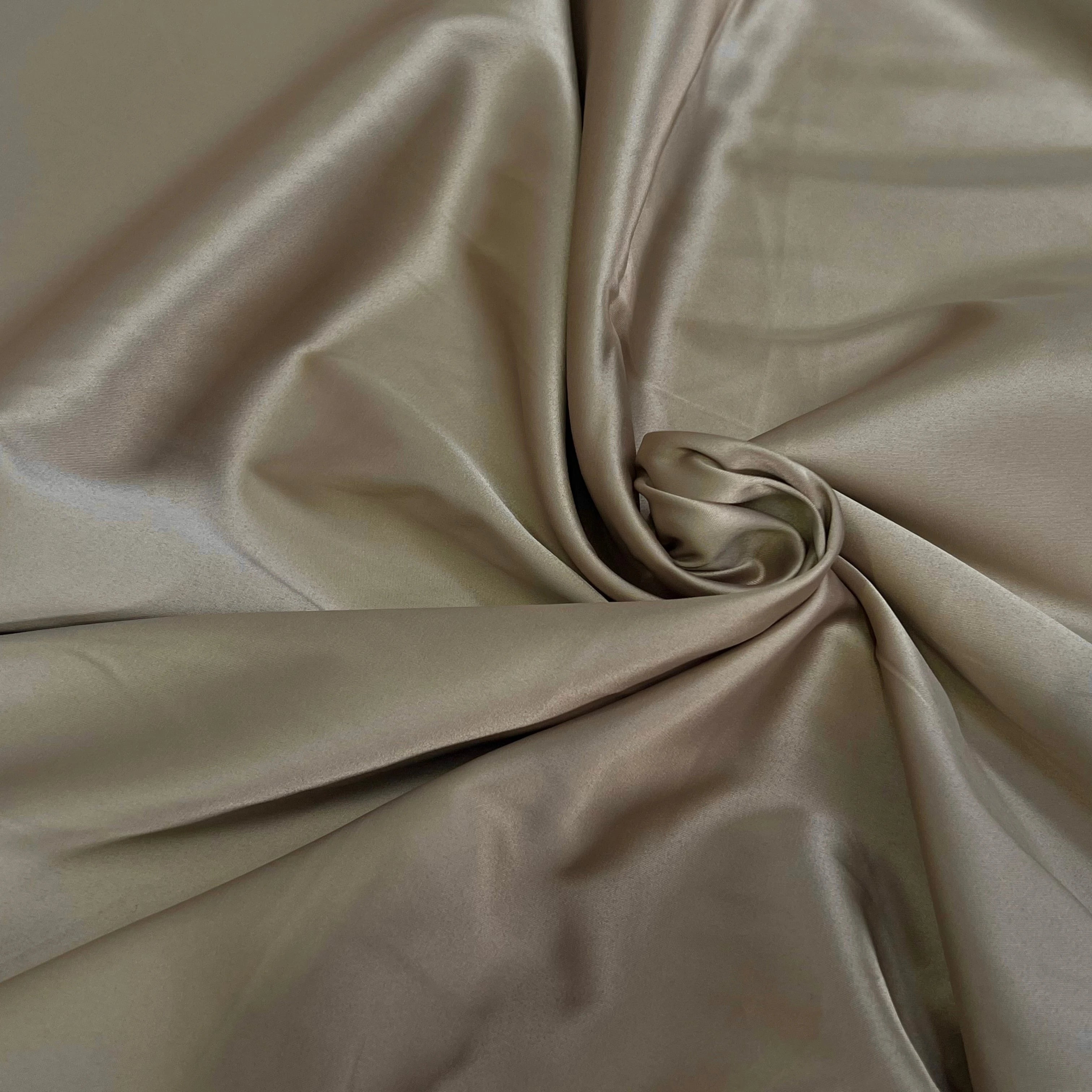 SATIN STRETCH FLUIDE BEIGE 150CM - My Little Coupon