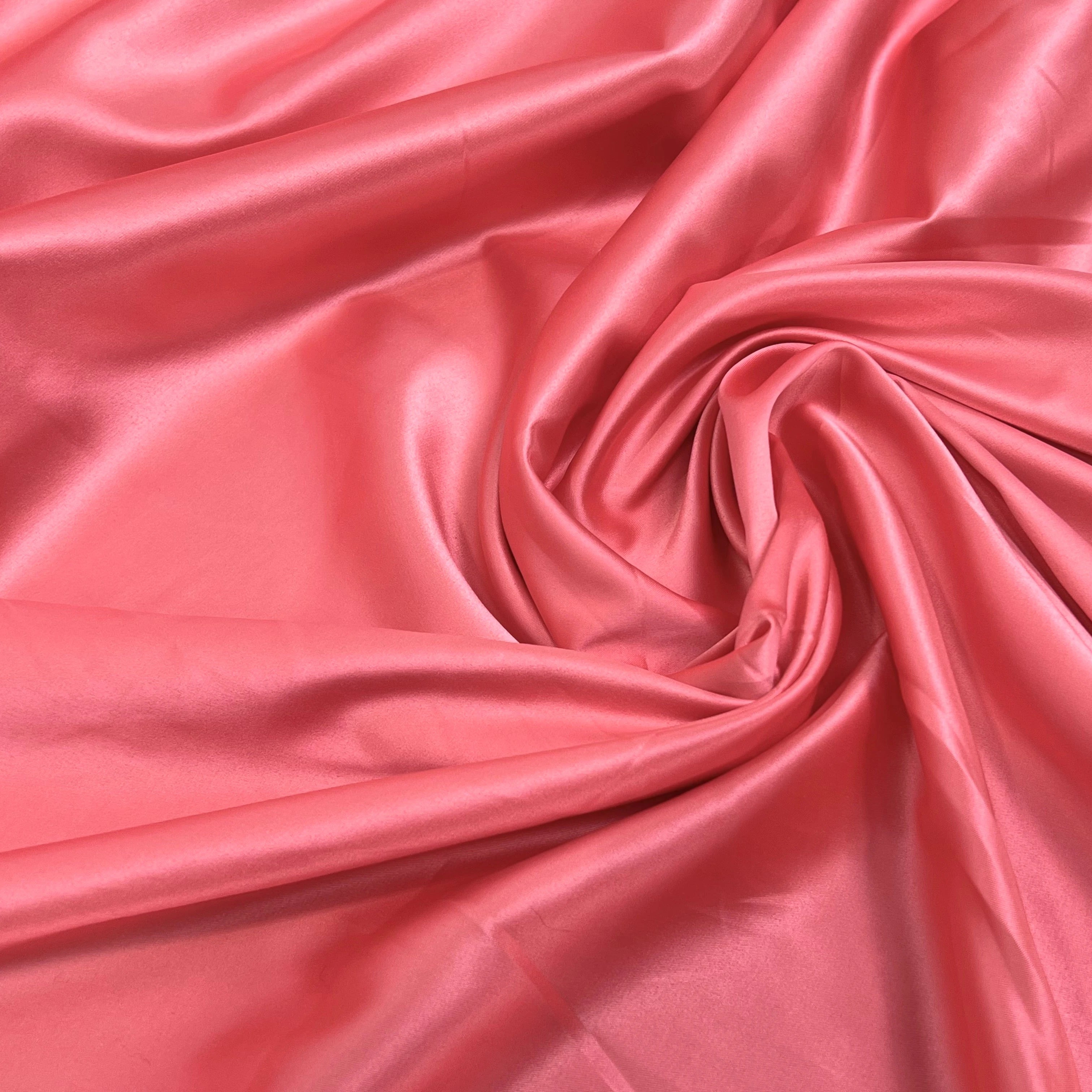 SATIN STRETCH FLUIDE ROSE INCARNAT - My Little Coupon