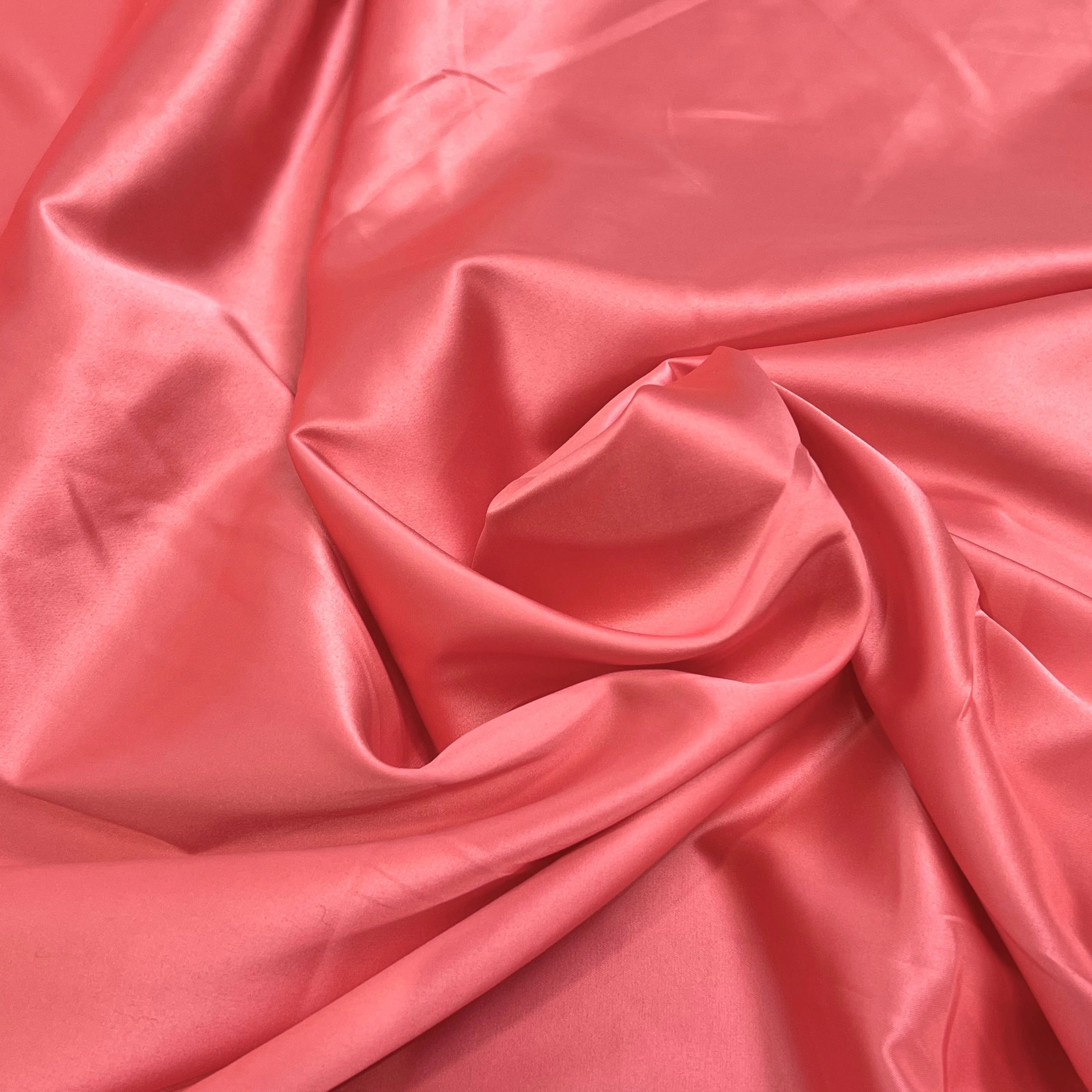SATIN STRETCH FLUIDE ROSE INCARNAT - My Little Coupon