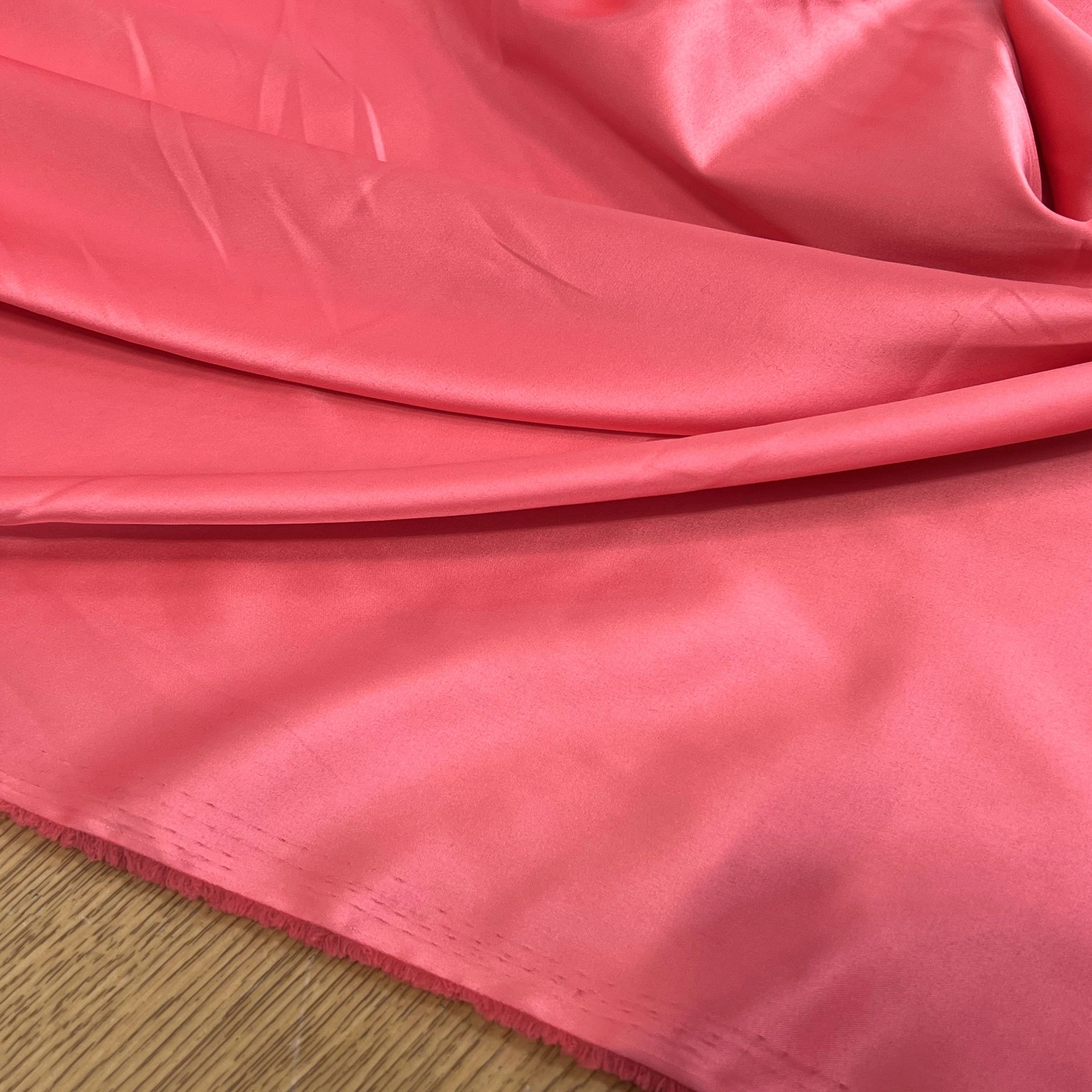 SATIN STRETCH FLUIDE ROSE INCARNAT - My Little Coupon
