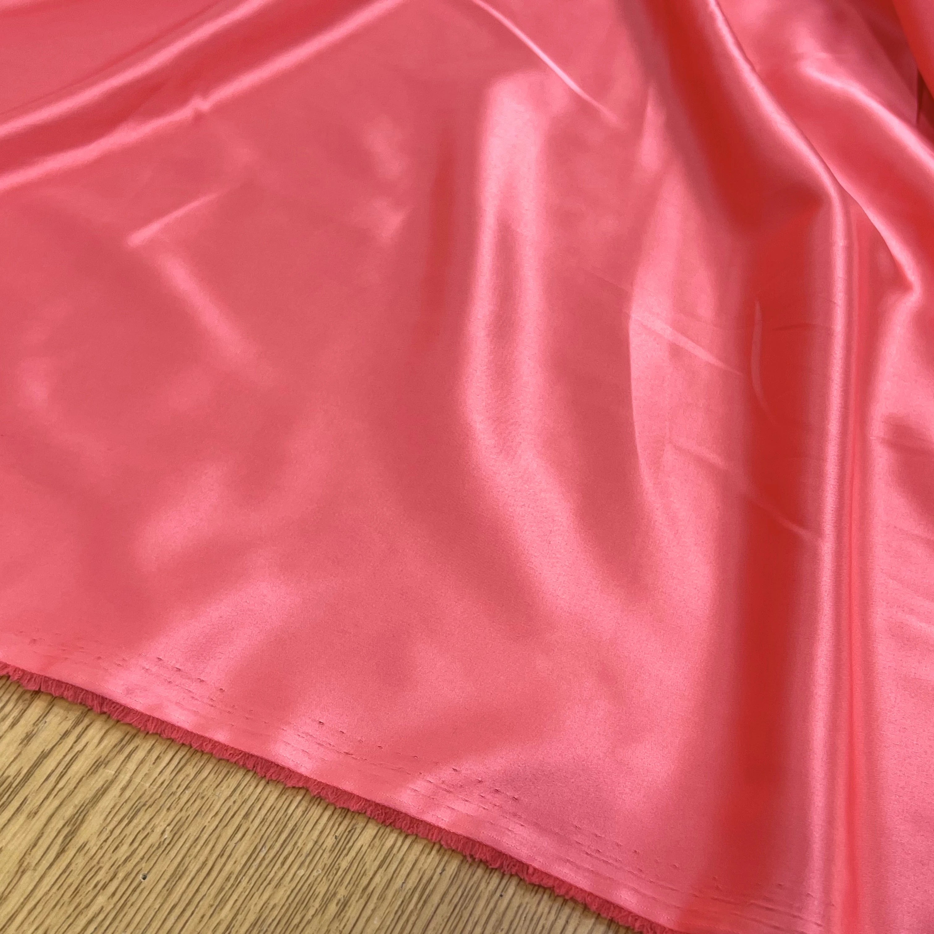 SATIN STRETCH FLUIDE ROSE INCARNAT - My Little Coupon