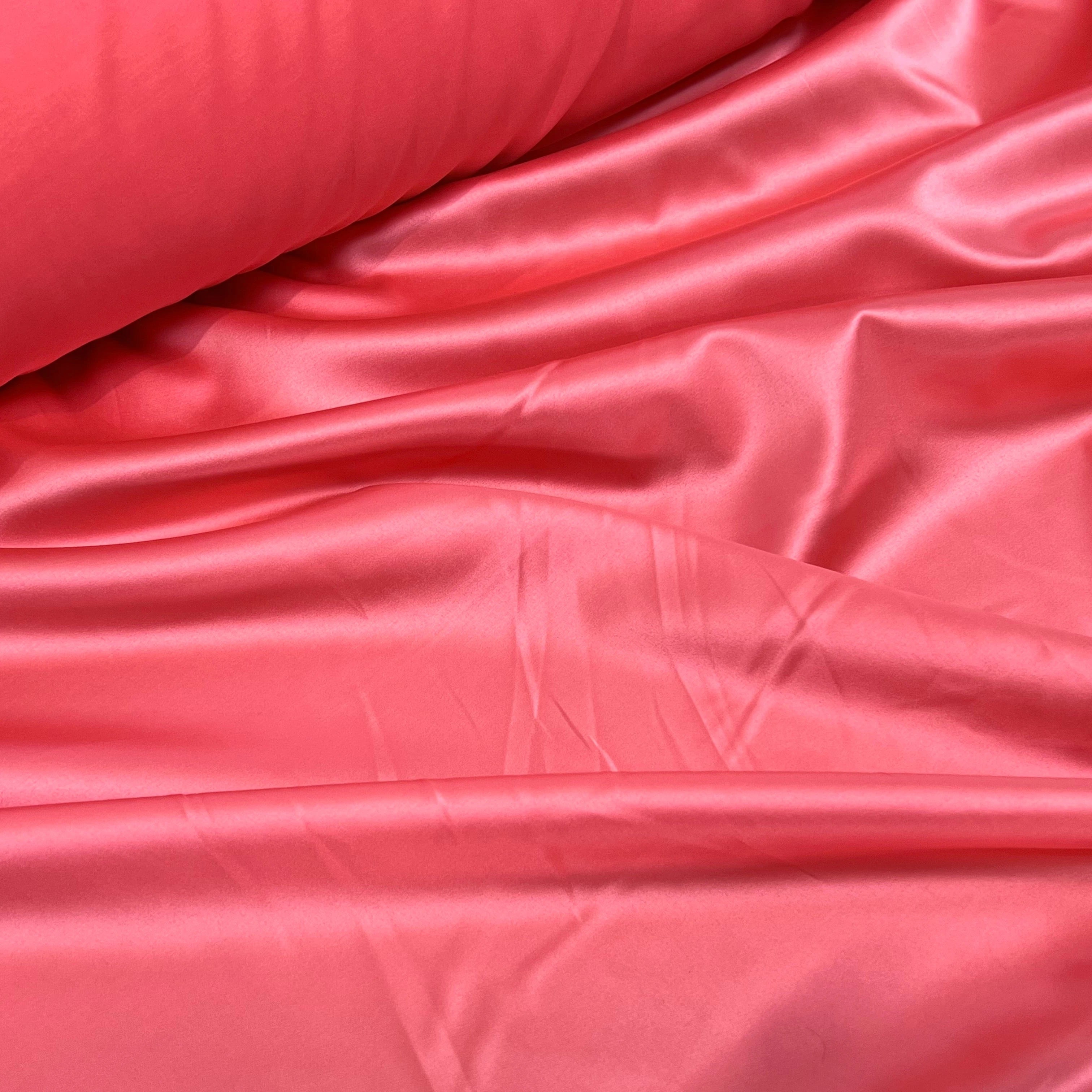 SATIN STRETCH FLUIDE ROSE INCARNAT - My Little Coupon