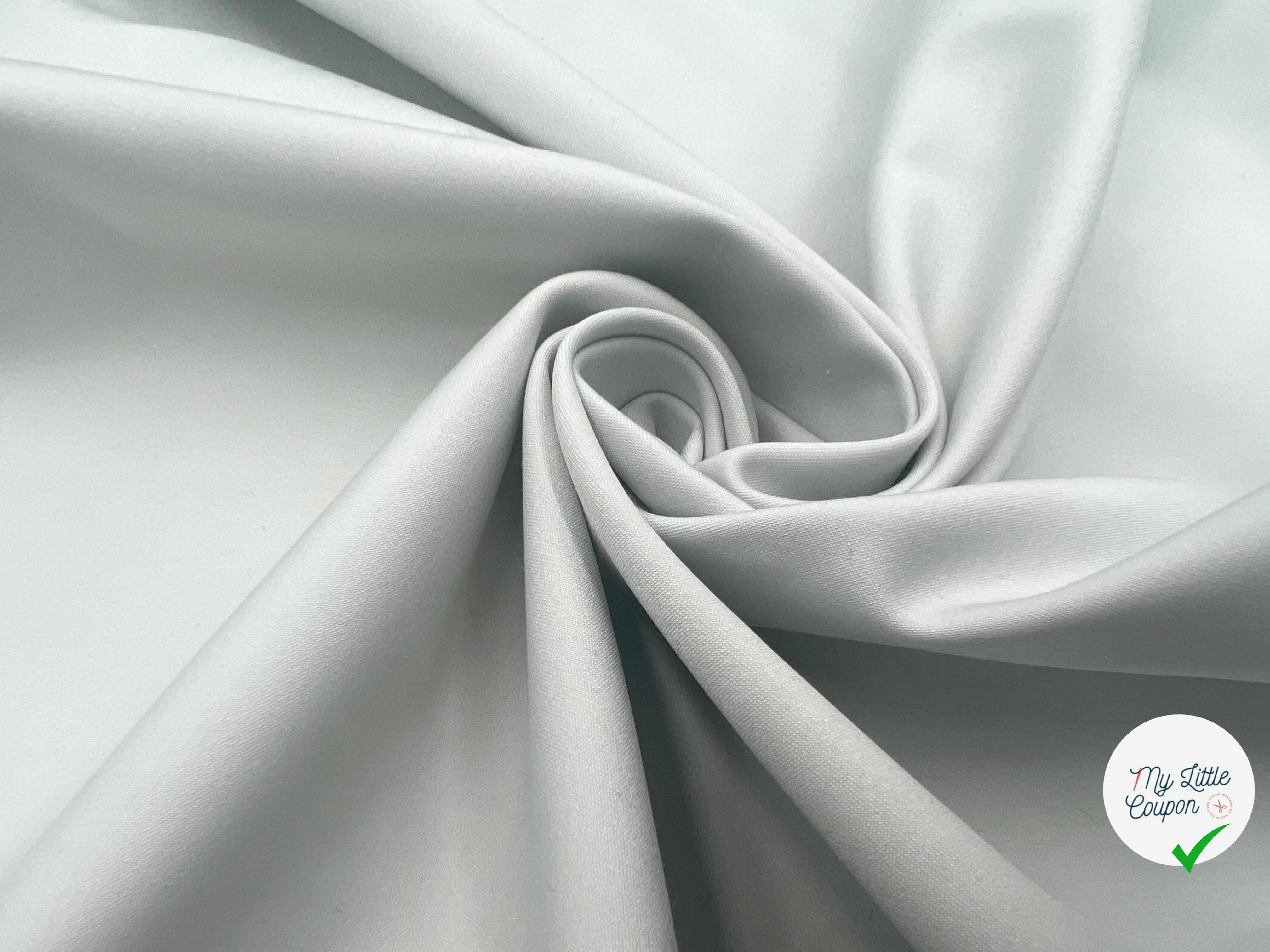 SATIN STRETCH MATE TECHNO - My Little Coupon - tissu - coudre