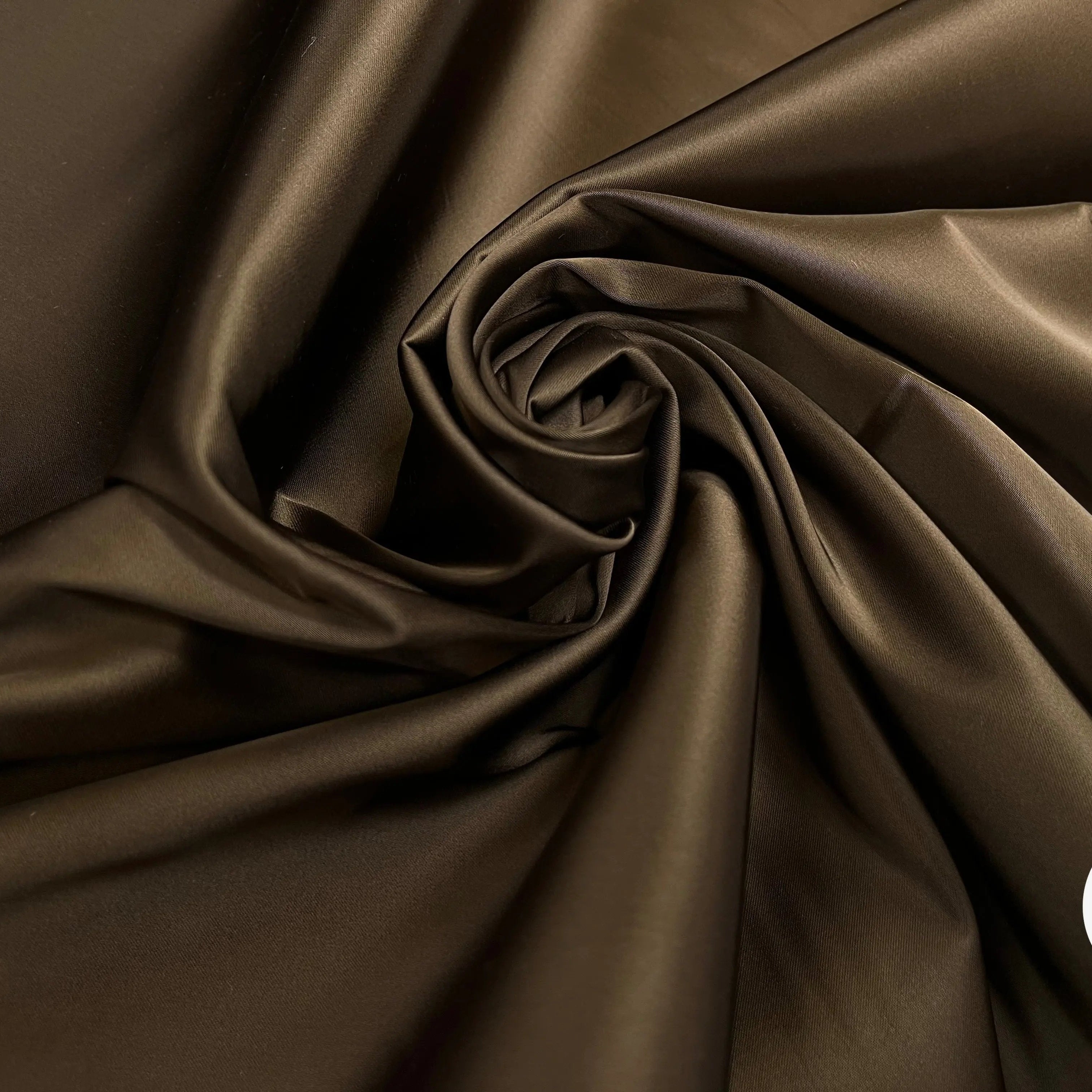 SATIN VISCOSE LOURD CAFÉ DOLCÉ STRETCH - My Little Coupon