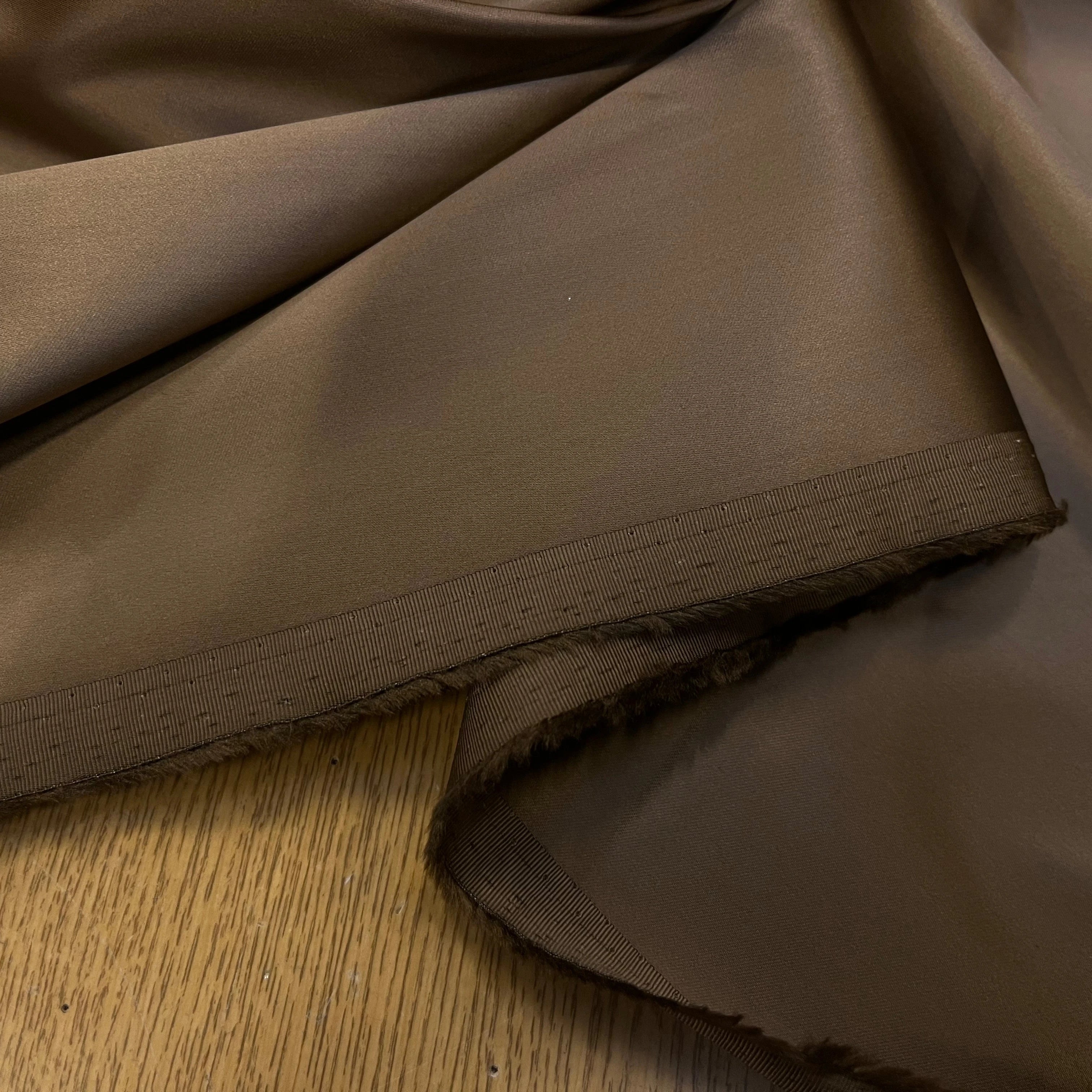 SATIN VISCOSE MARON 110CM - My Little Coupon