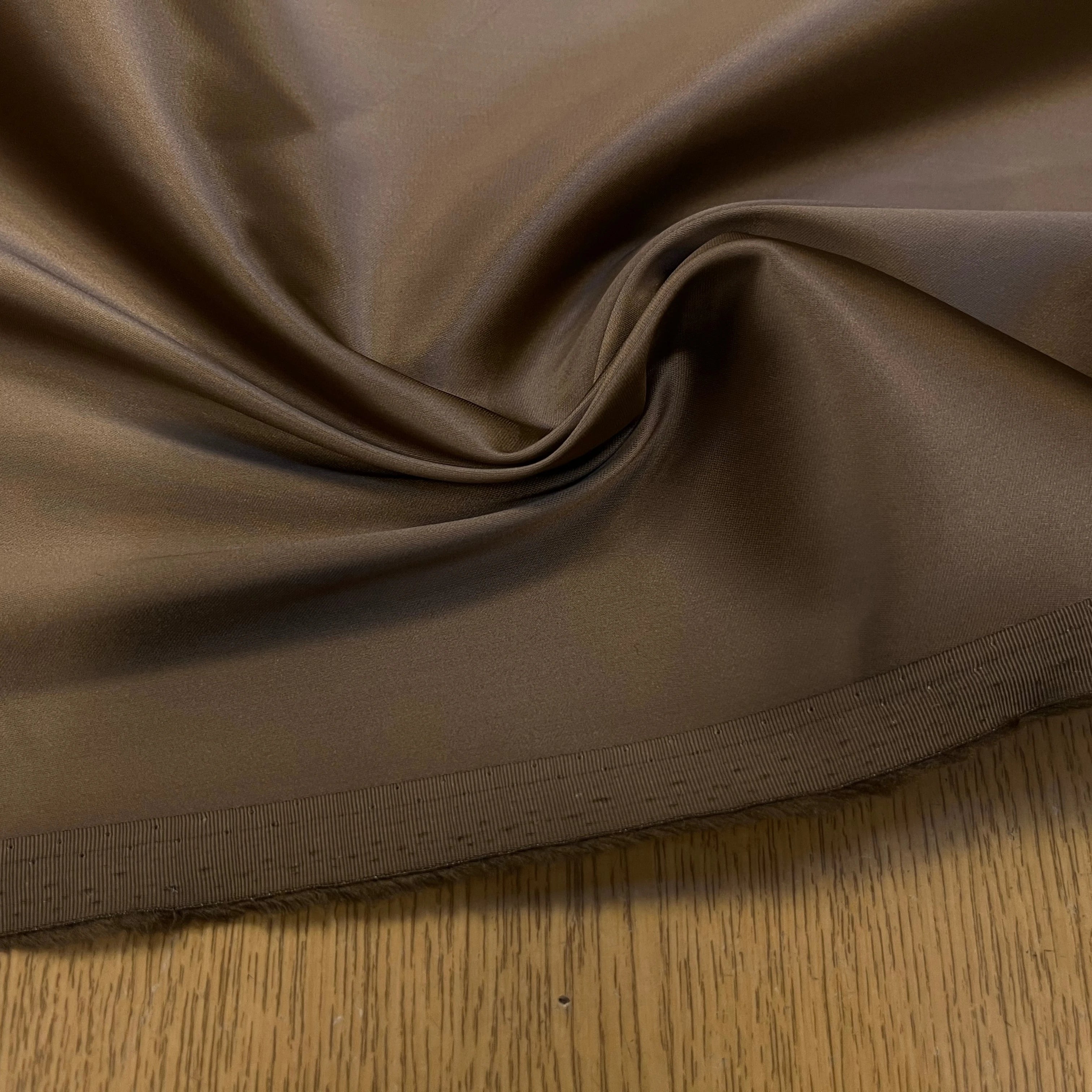 SATIN VISCOSE MARON 110CM - My Little Coupon