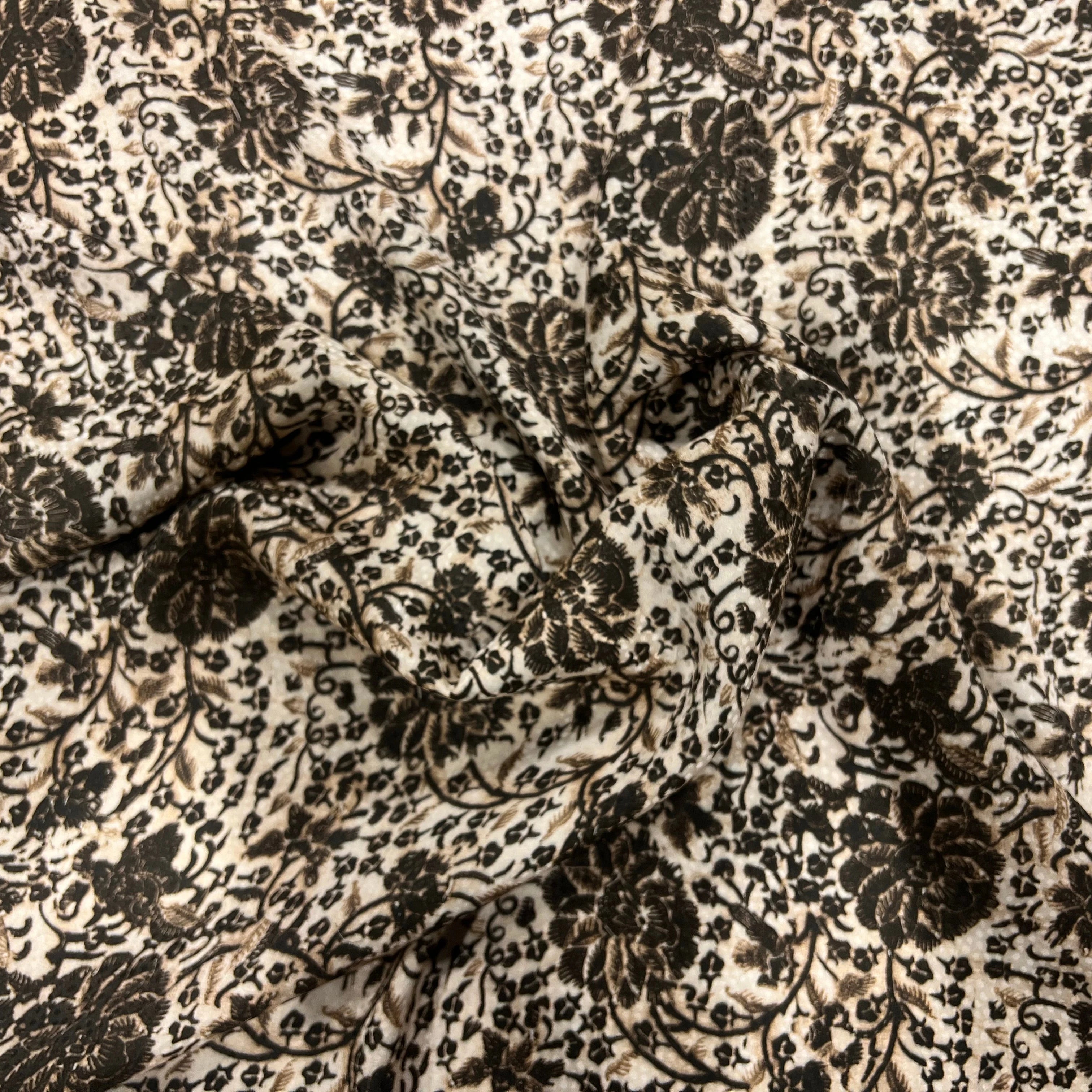 SATIN VISCOSE SOIE JACQUARD - My Little Coupon