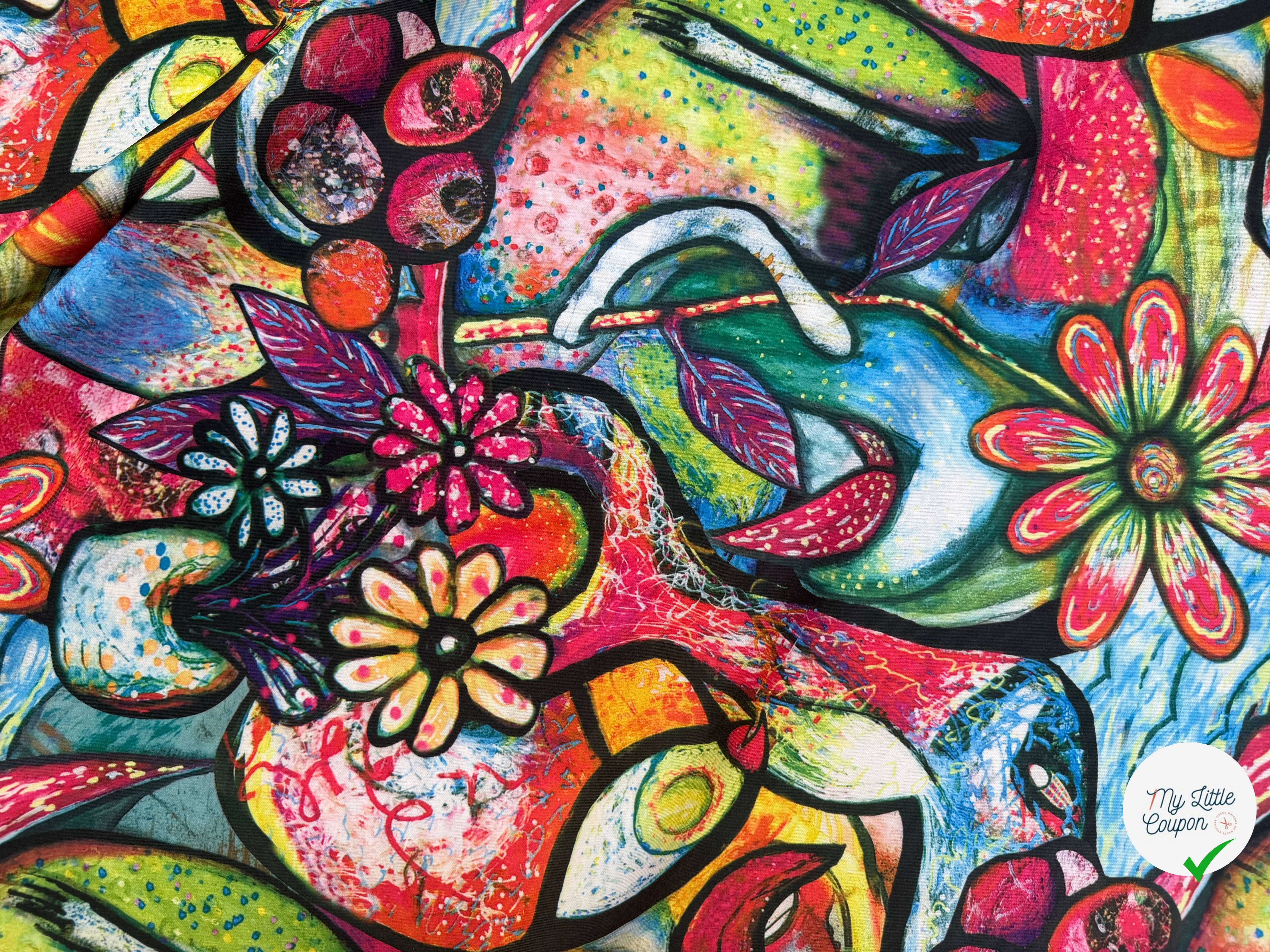 SCUBA PEINTURE D'ARTISTE MULTICOLORE - My Little Coupon