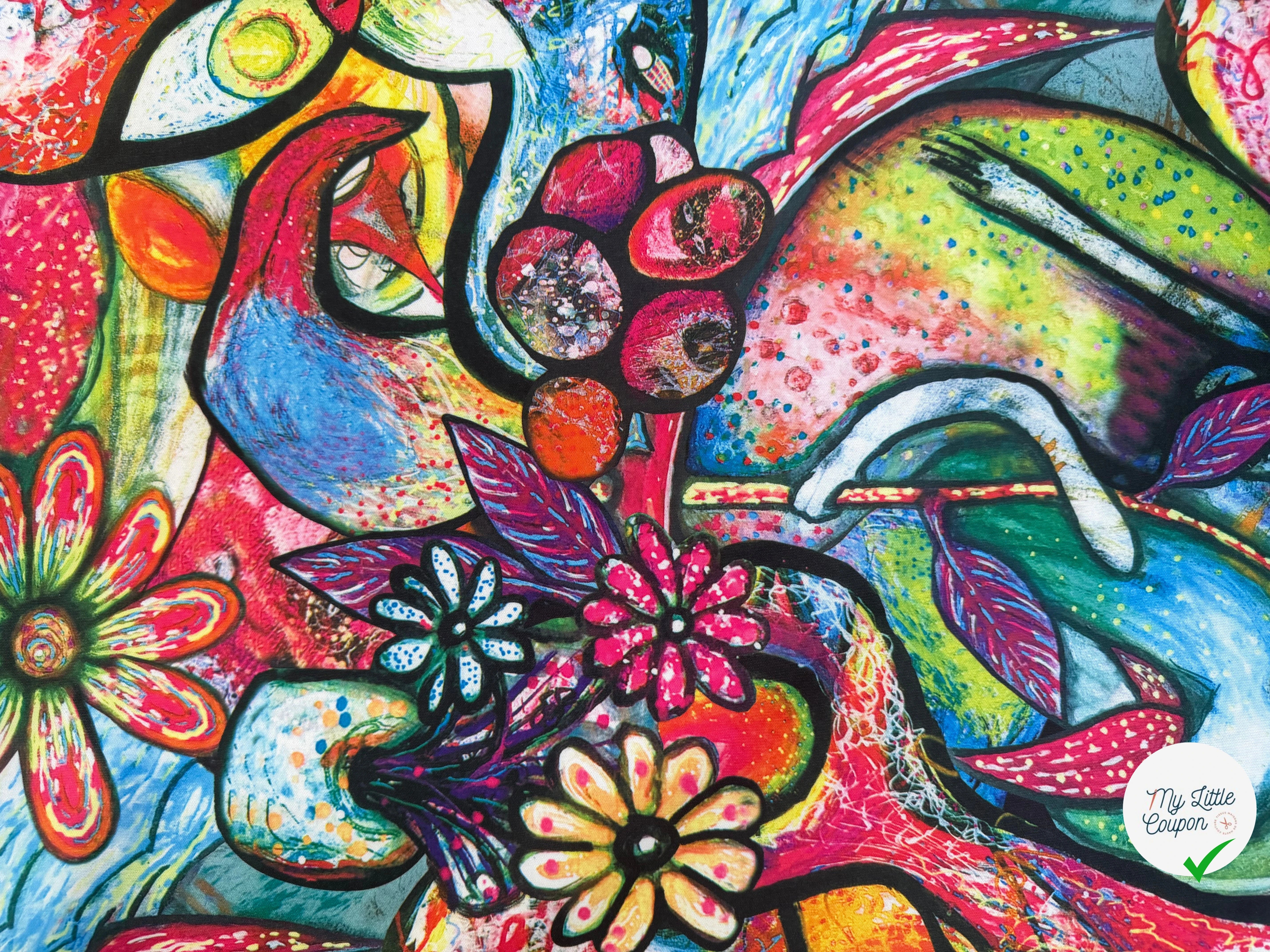 SCUBA PEINTURE D'ARTISTE MULTICOLORE - My Little Coupon