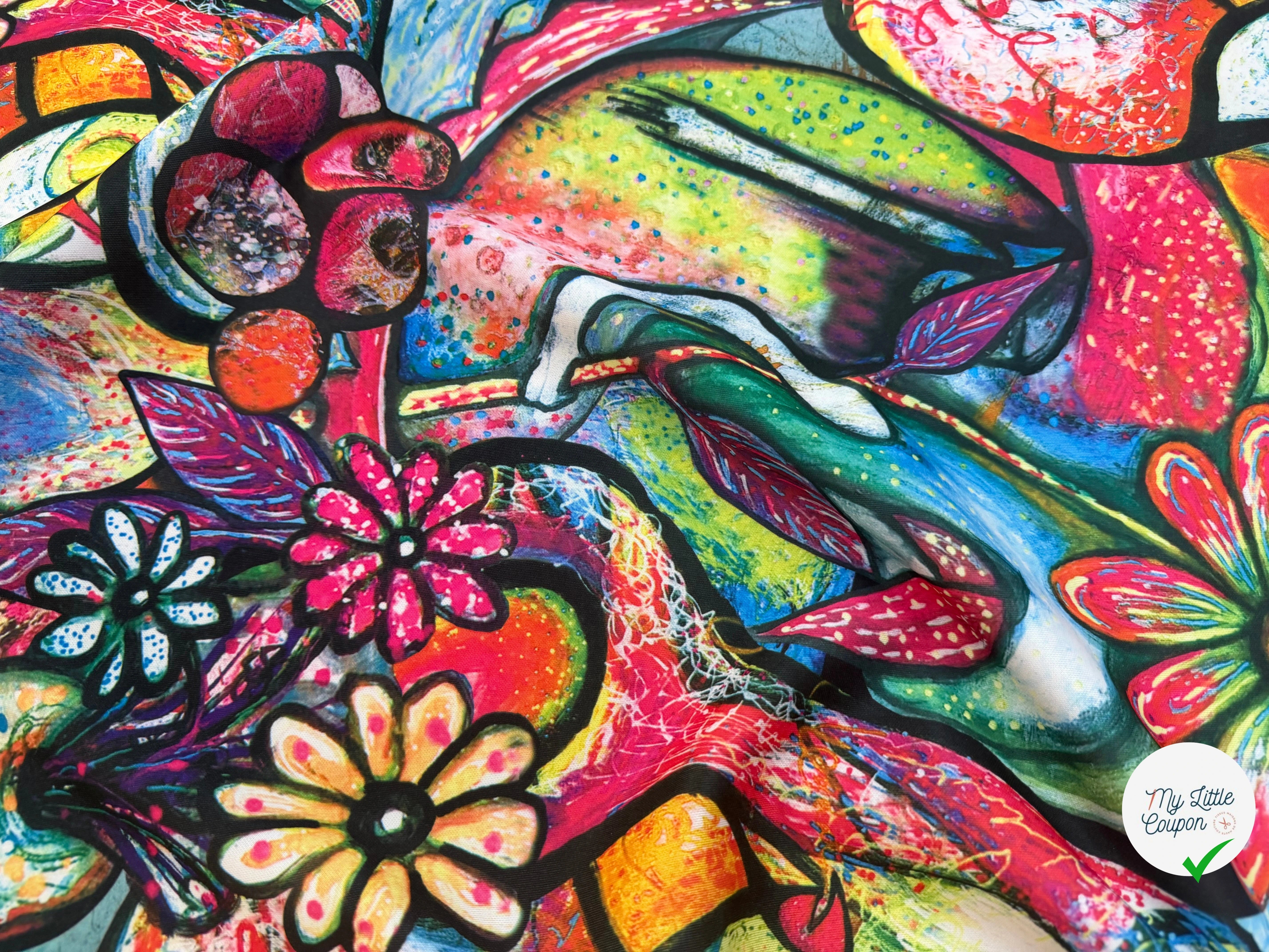 SCUBA PEINTURE D'ARTISTE MULTICOLORE - My Little Coupon