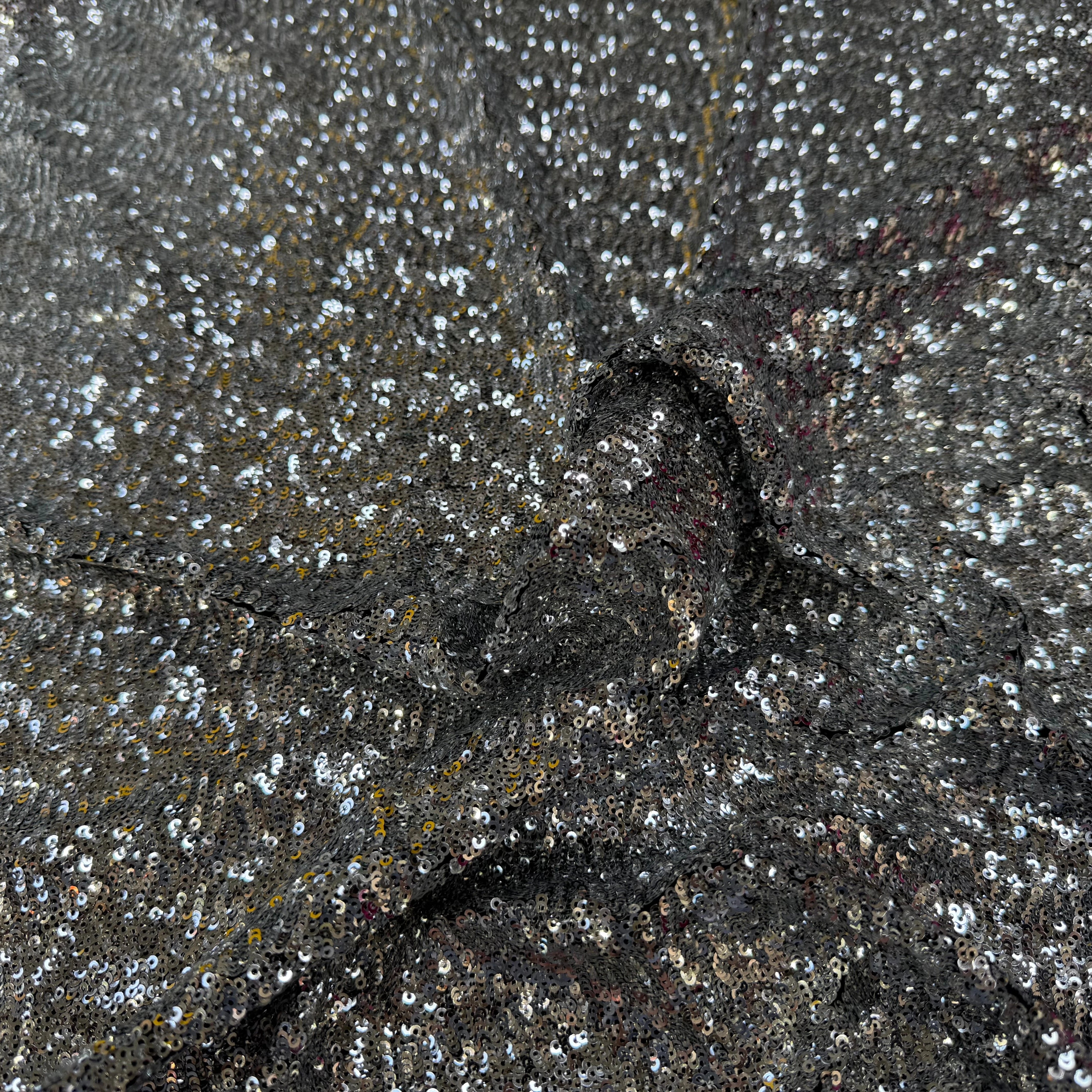 SEQUIN ARGENT STRETCH PAILLLETTES - My Little Coupon