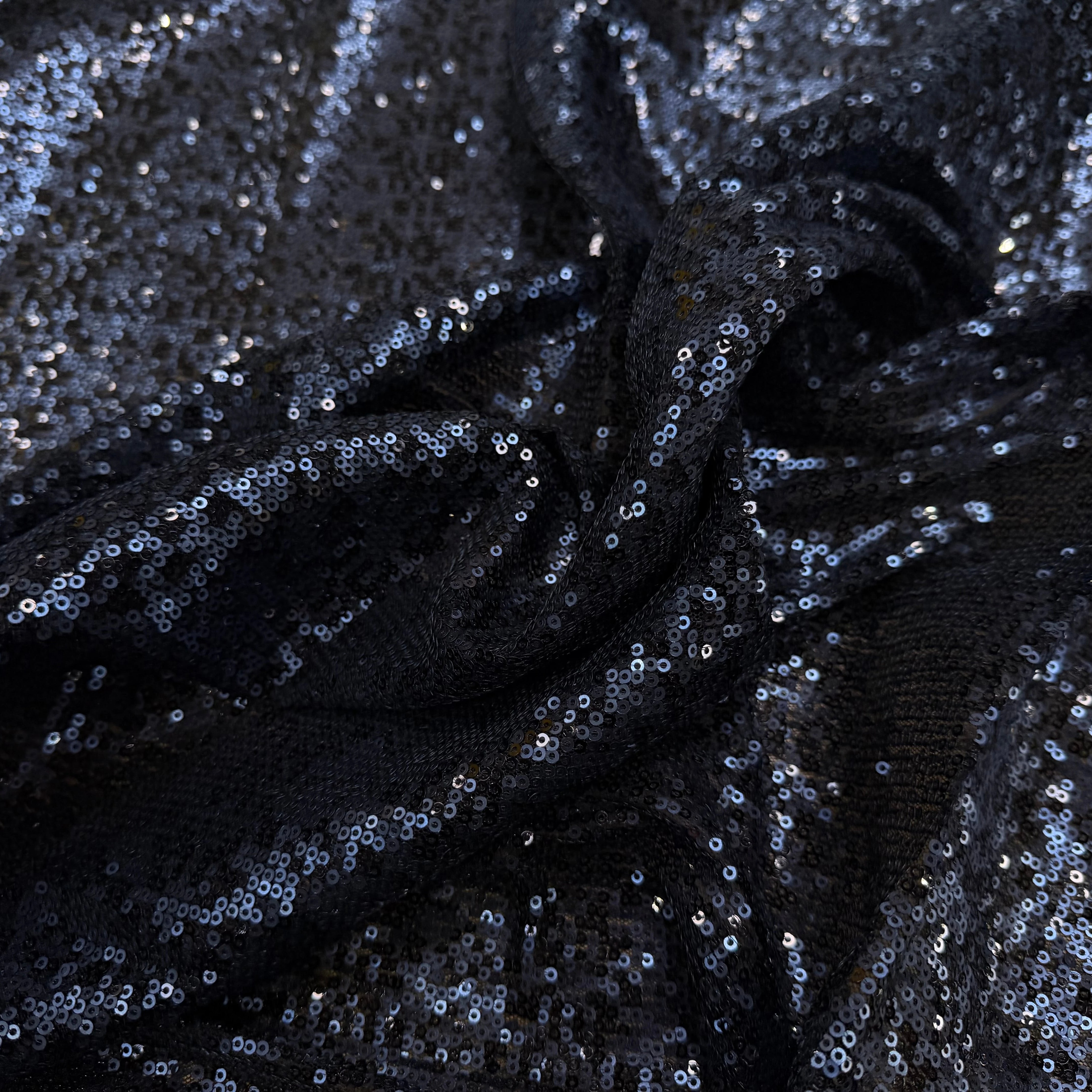 SEQUIN CHIC BLEU PROFOND PAS CARNAVAL - My Little Coupon