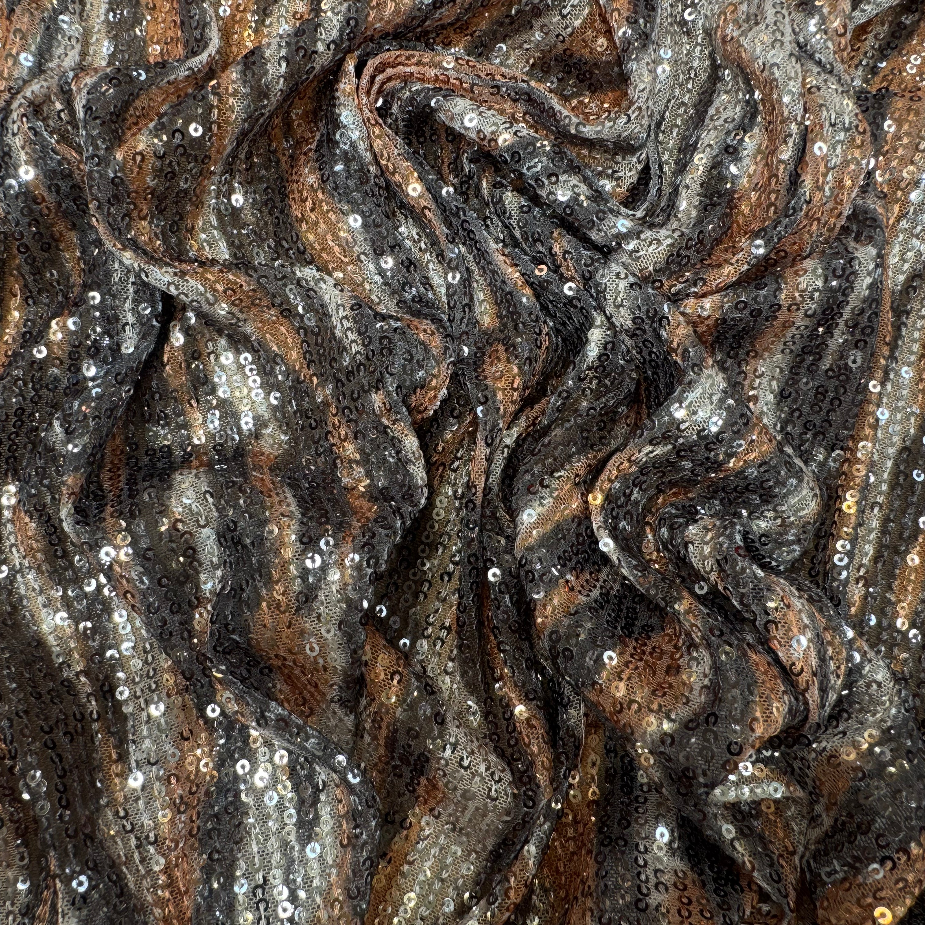 SEQUIN MOTIFS TIGRE - My Little Coupon