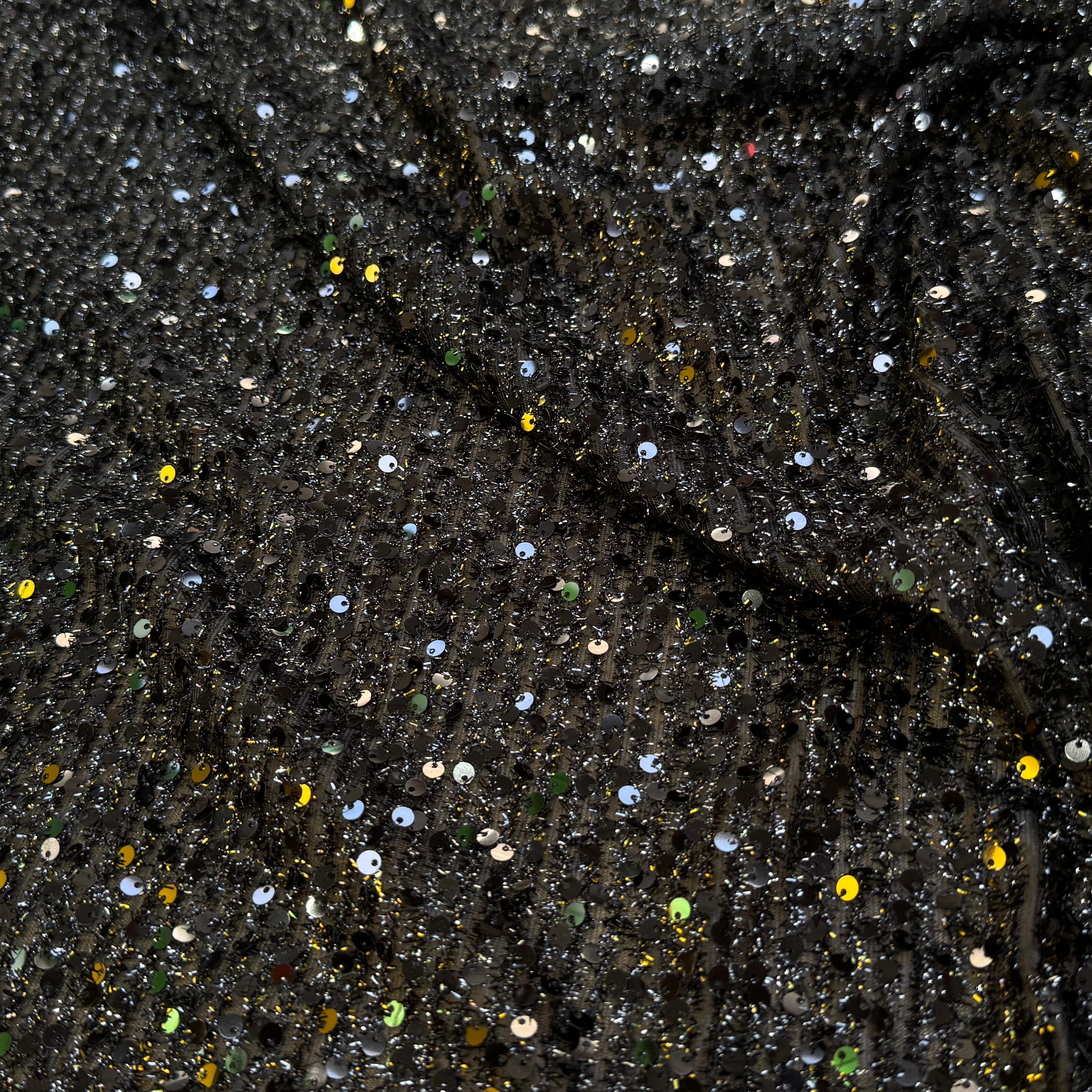 SEQUIN PAILLETTE BRODÉ NOIR - My Little Coupon