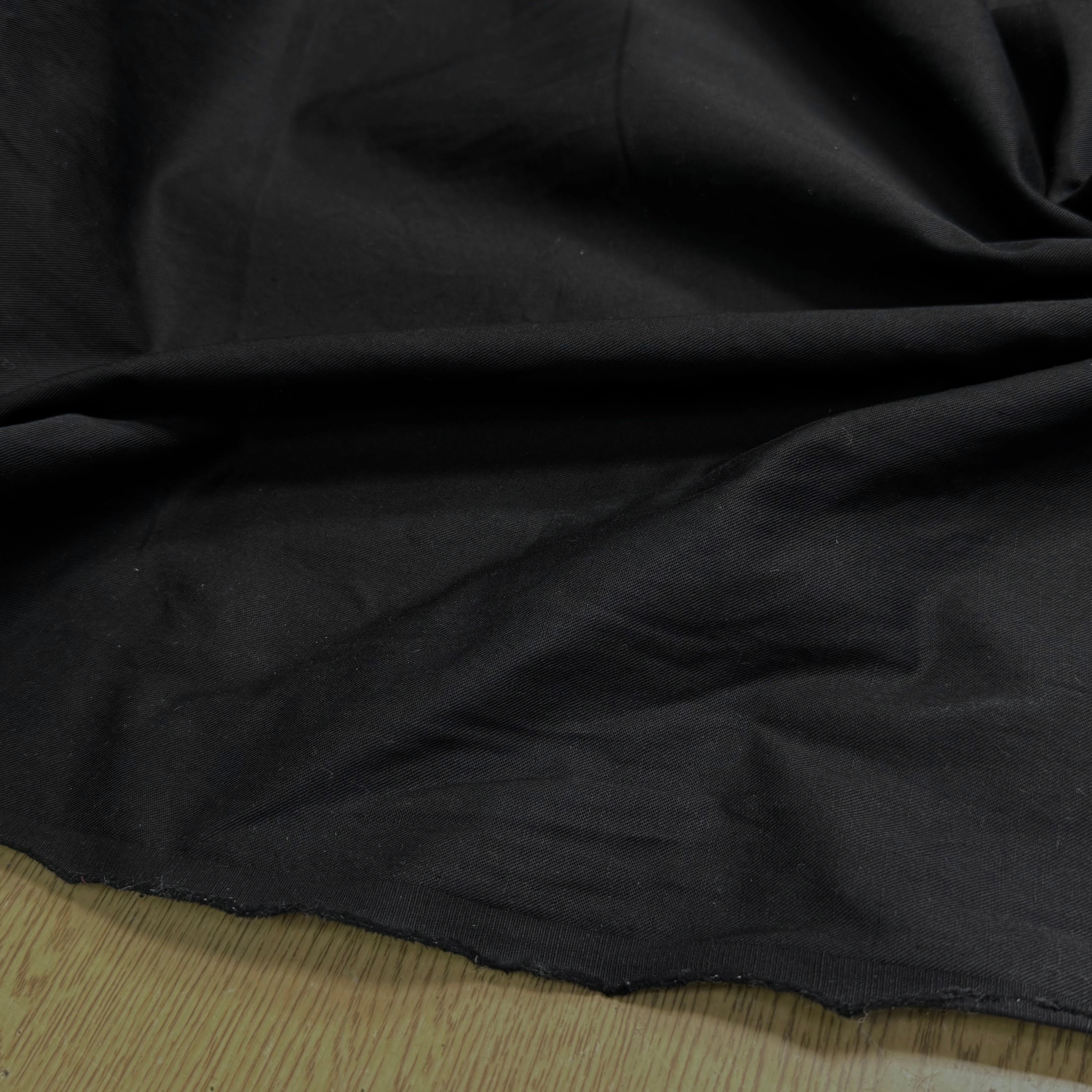 SERGÉ COTON LIN 18% LIN NOIR - My Little Coupon