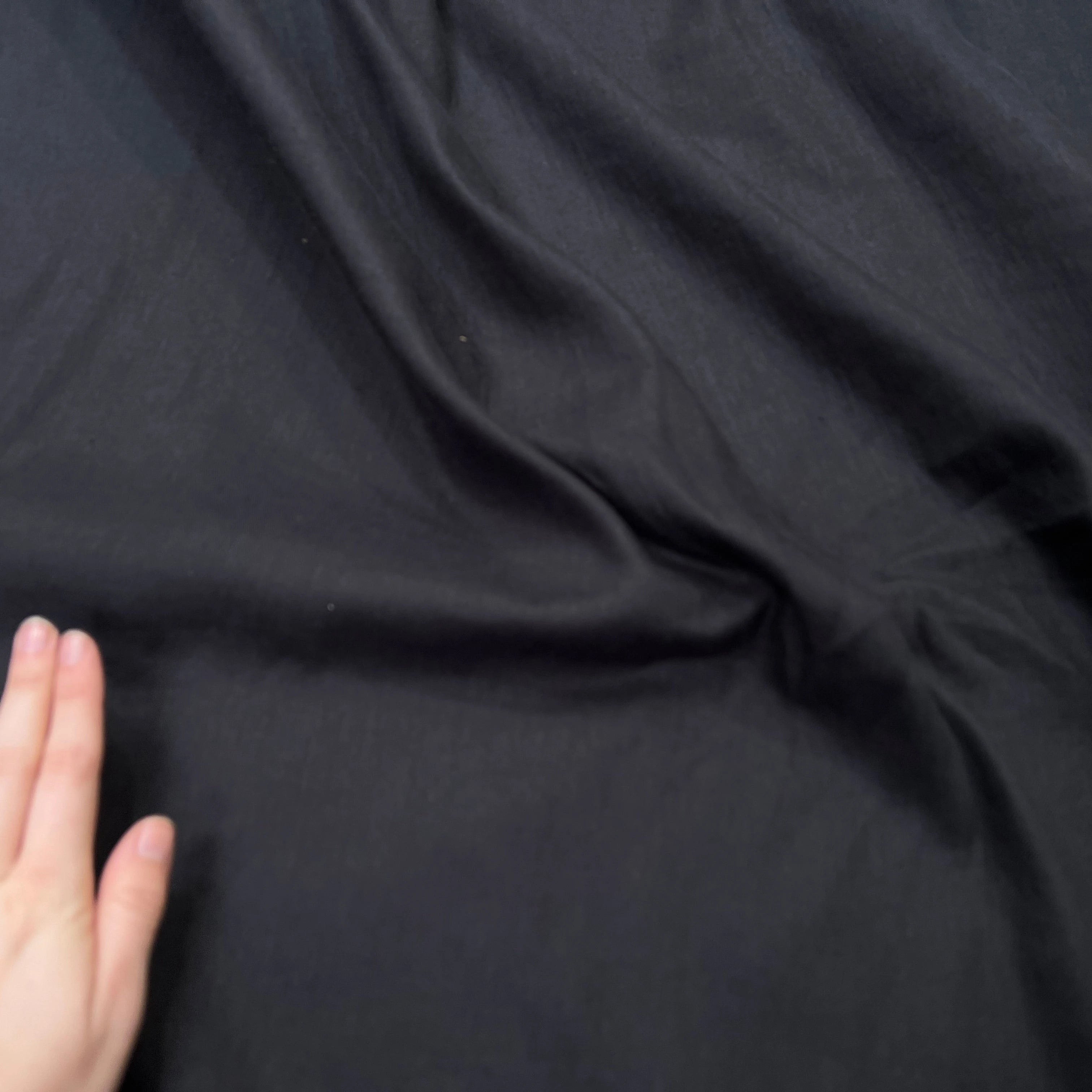 SERGÉ COTON LIN GRIS ANTRACHITE - My Little Coupon