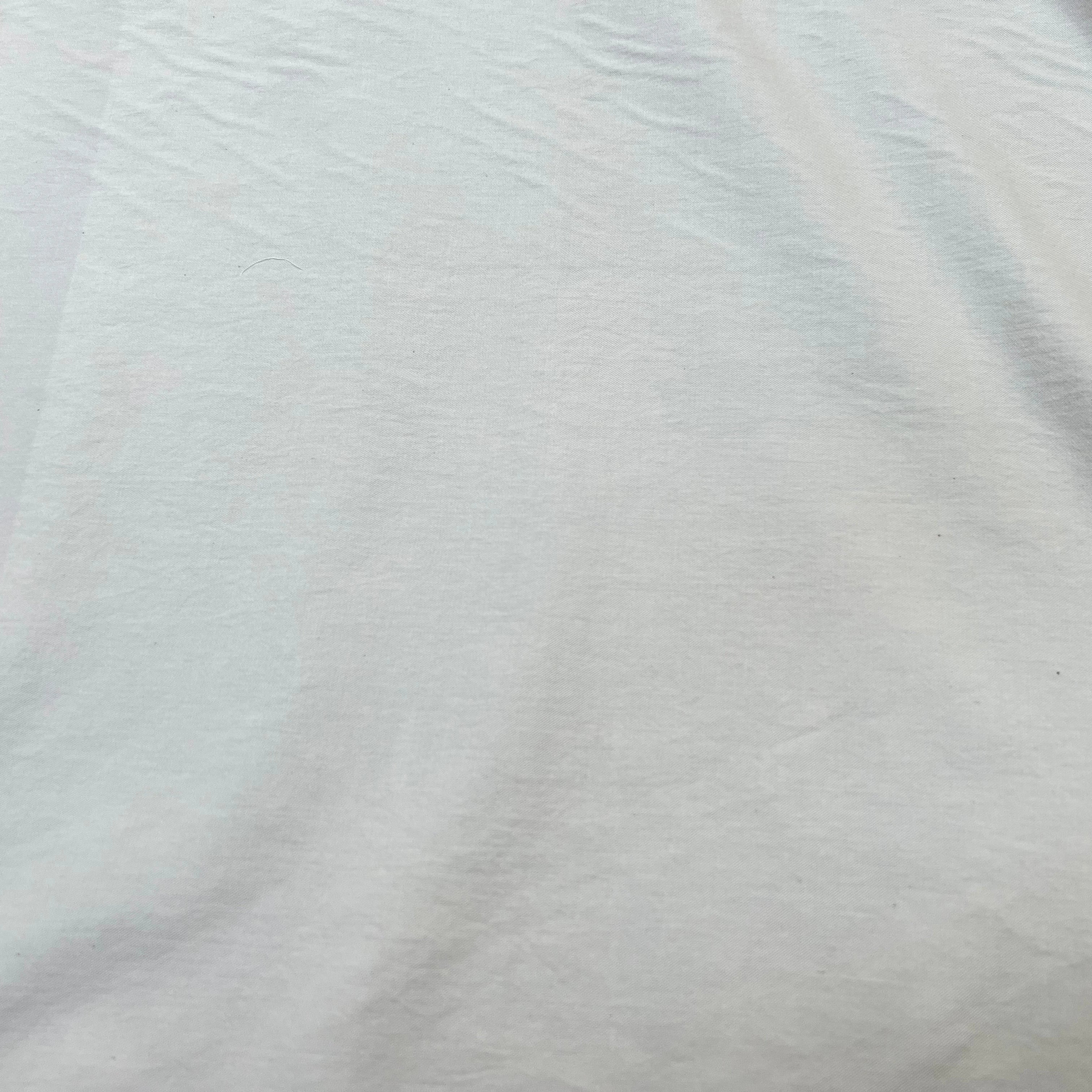 SERGÉ DE COTON FLUIDE BLANC - My Little Coupon