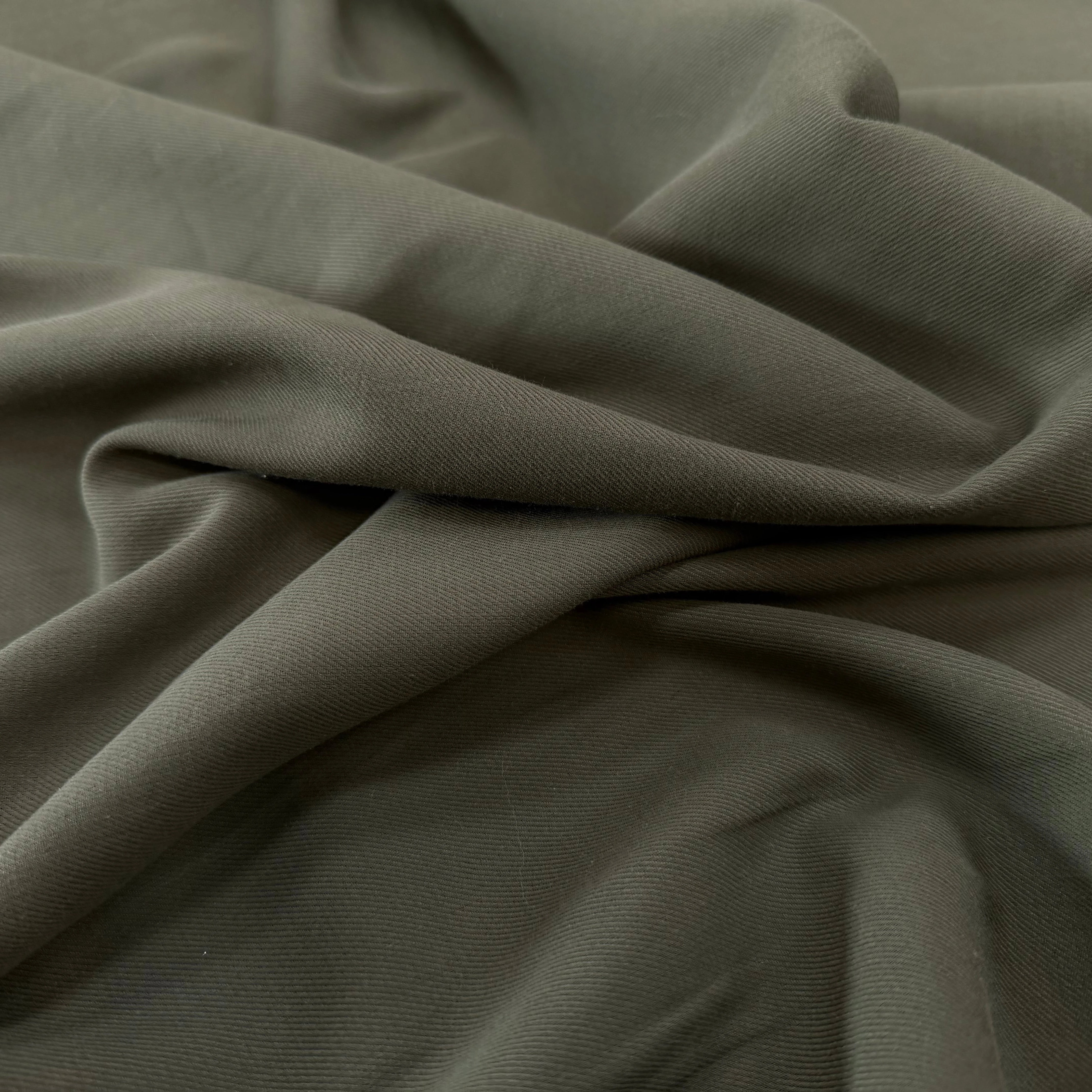 SERGÉ VISCOSE KHAKI TENUE LOURDE - My Little Coupon