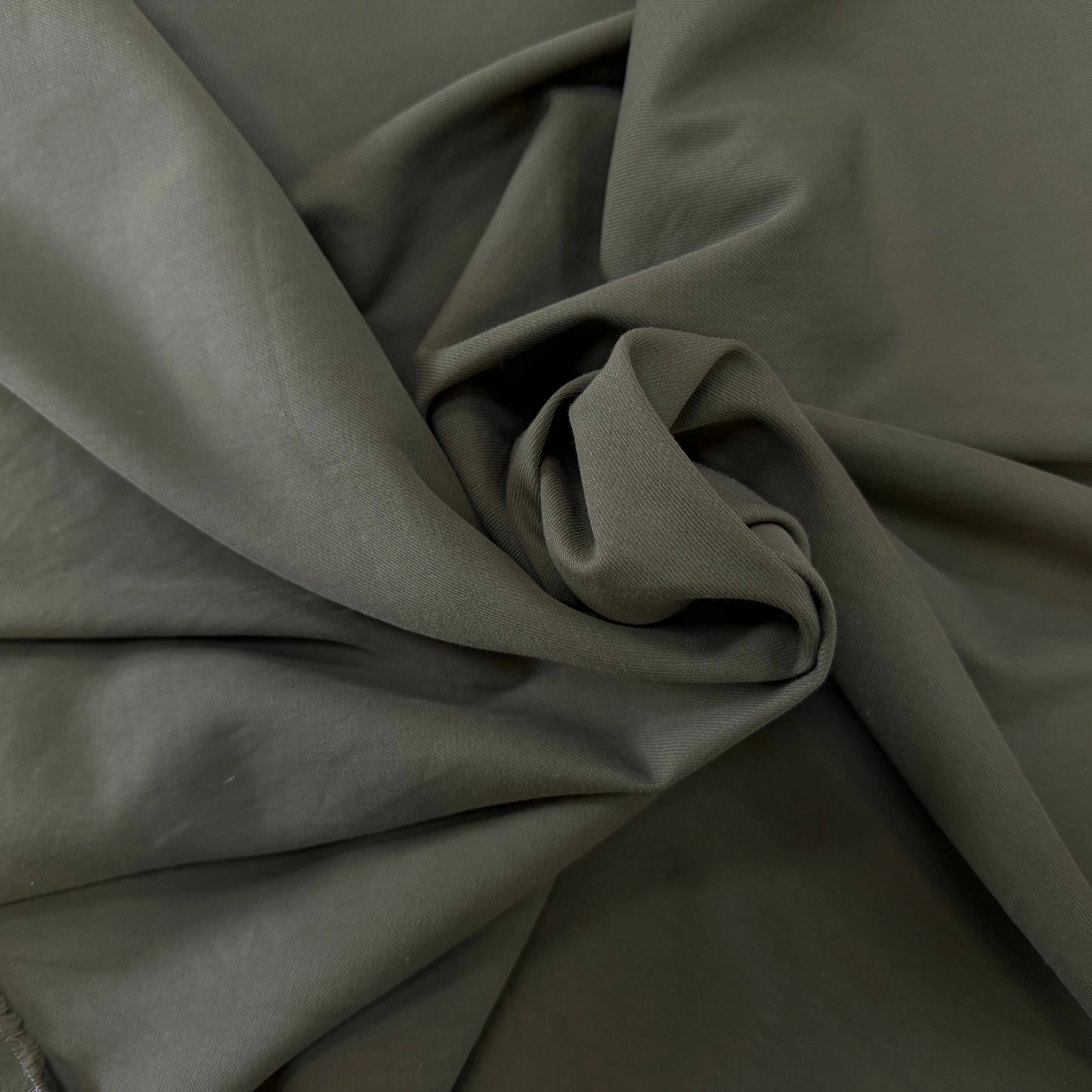 SERGÉ VISCOSE KHAKI TENUE LOURDE - My Little Coupon