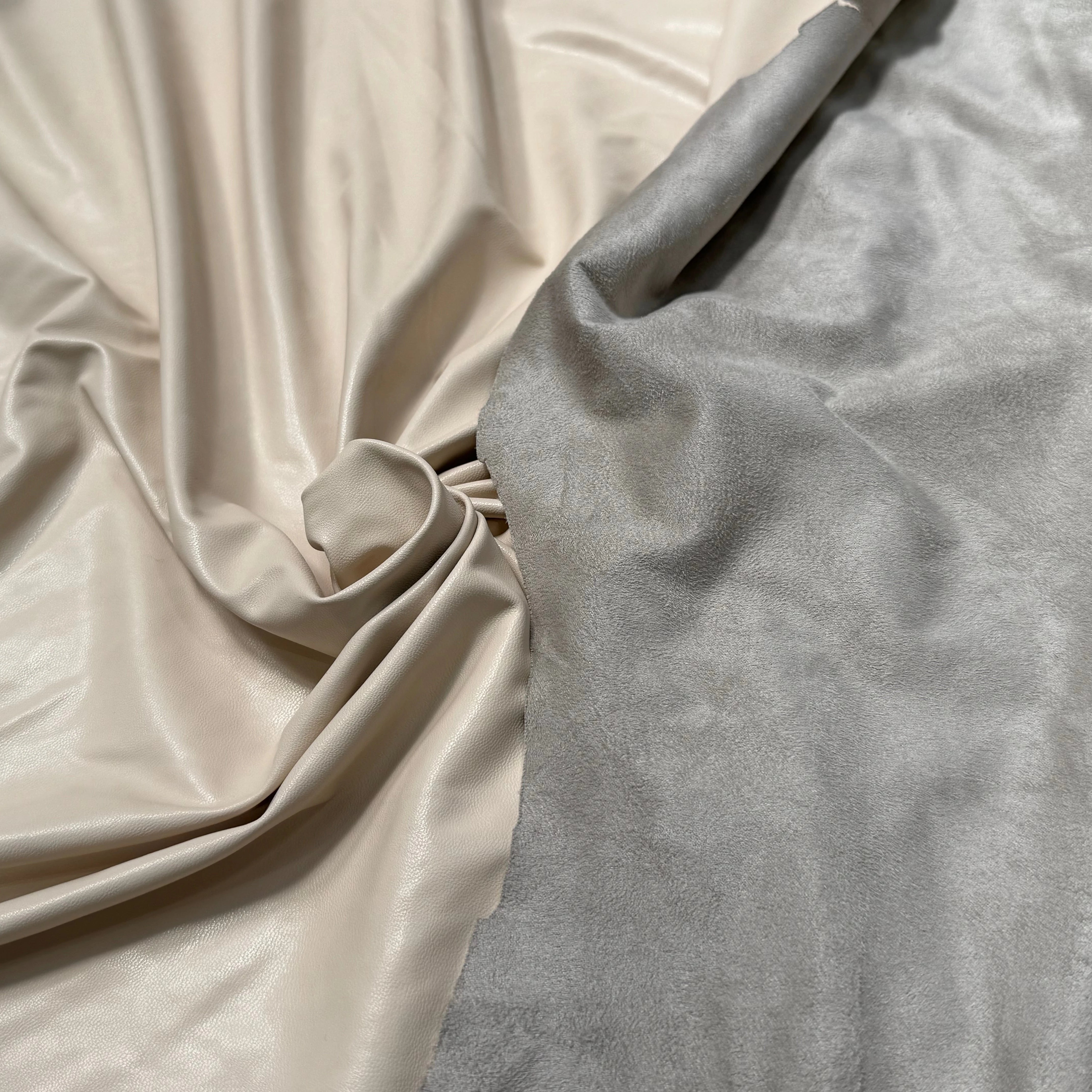 SIMILICUIR SOUPLE ENDROIT DOUX CREME STRETCH - My Little Coupon