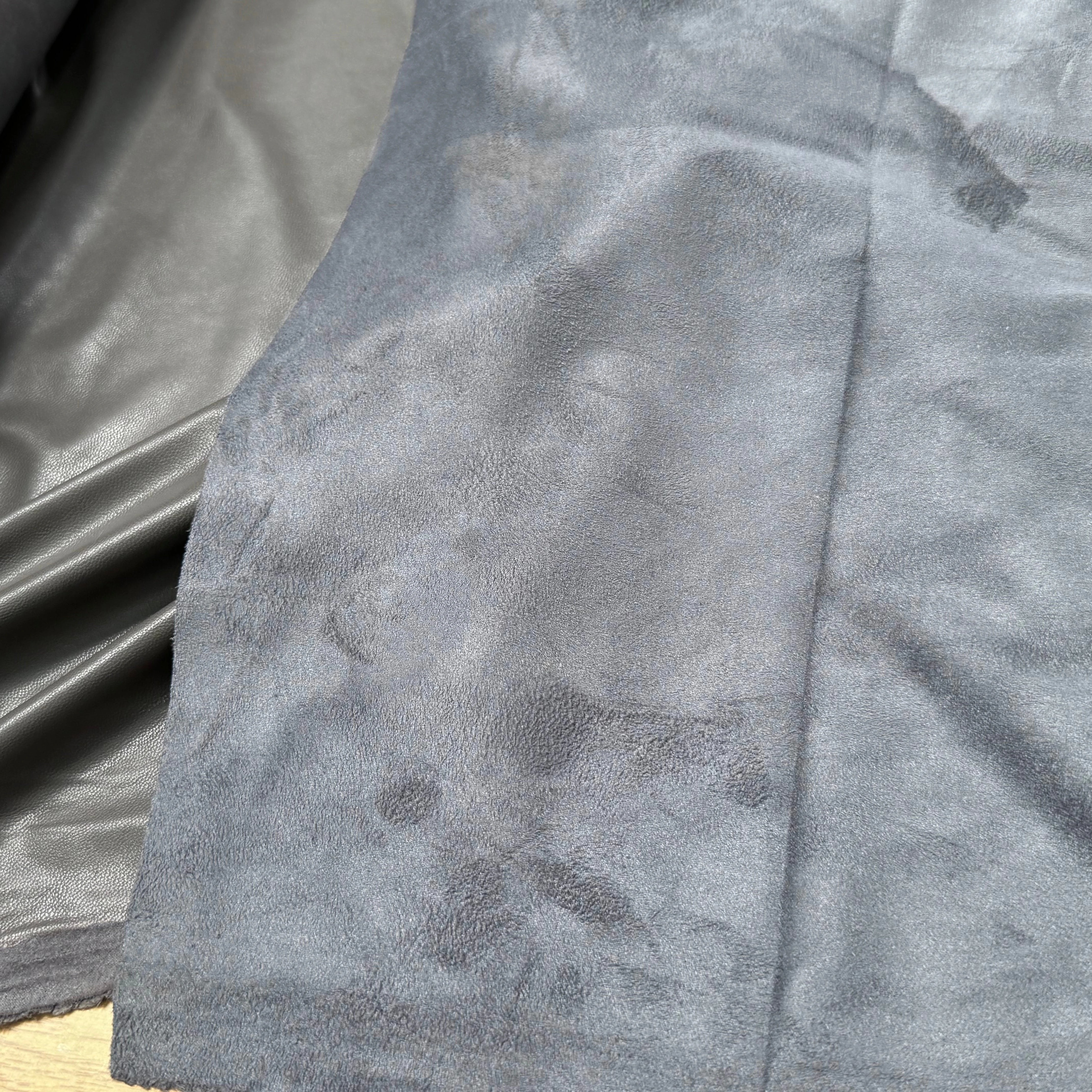 SIMILICUIR SOUPLE ENDROIT DOUX GRIS STRETCH - My Little Coupon