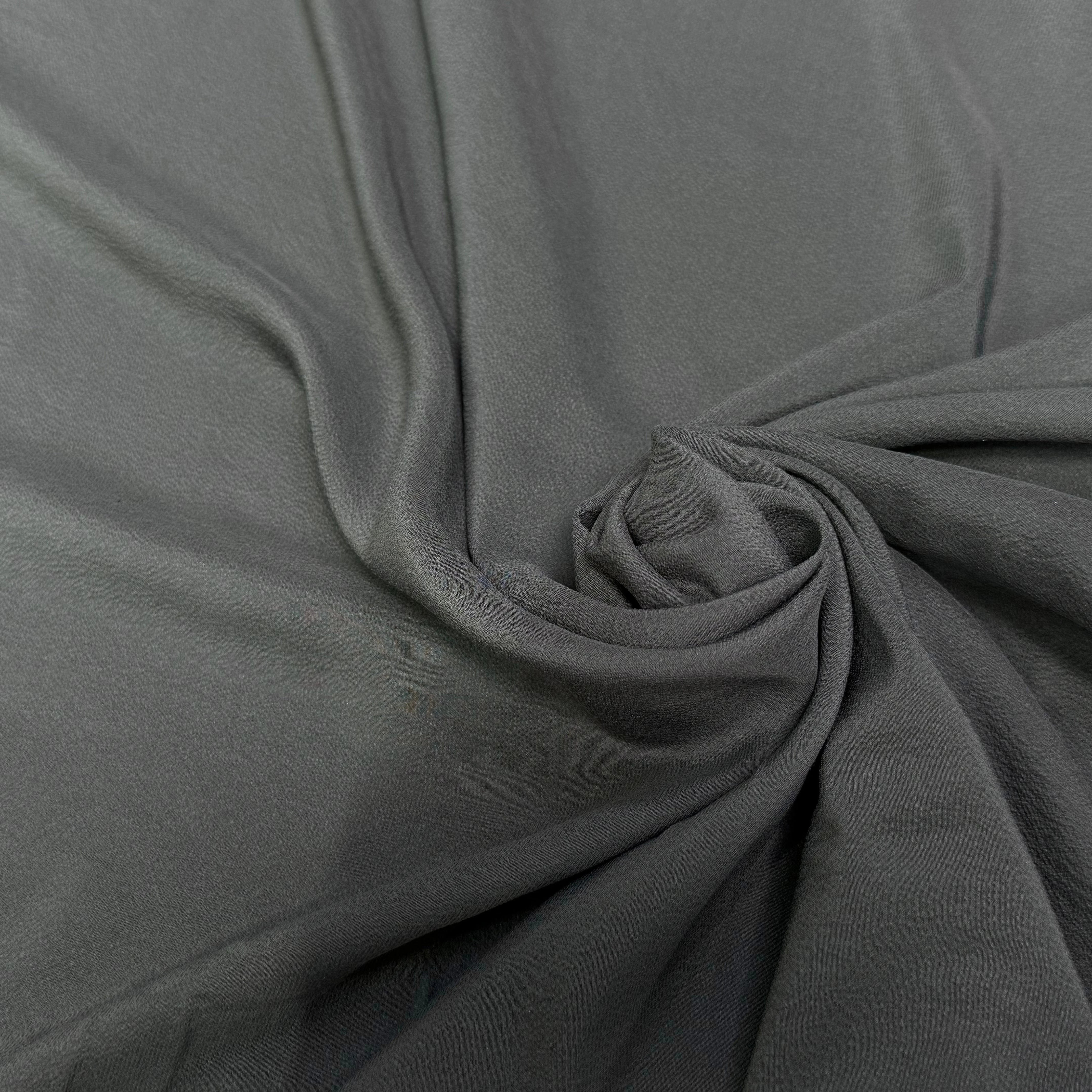 SOIE ASPECT GAUFFRE GRIS ANTHRACITE - My Little Coupon