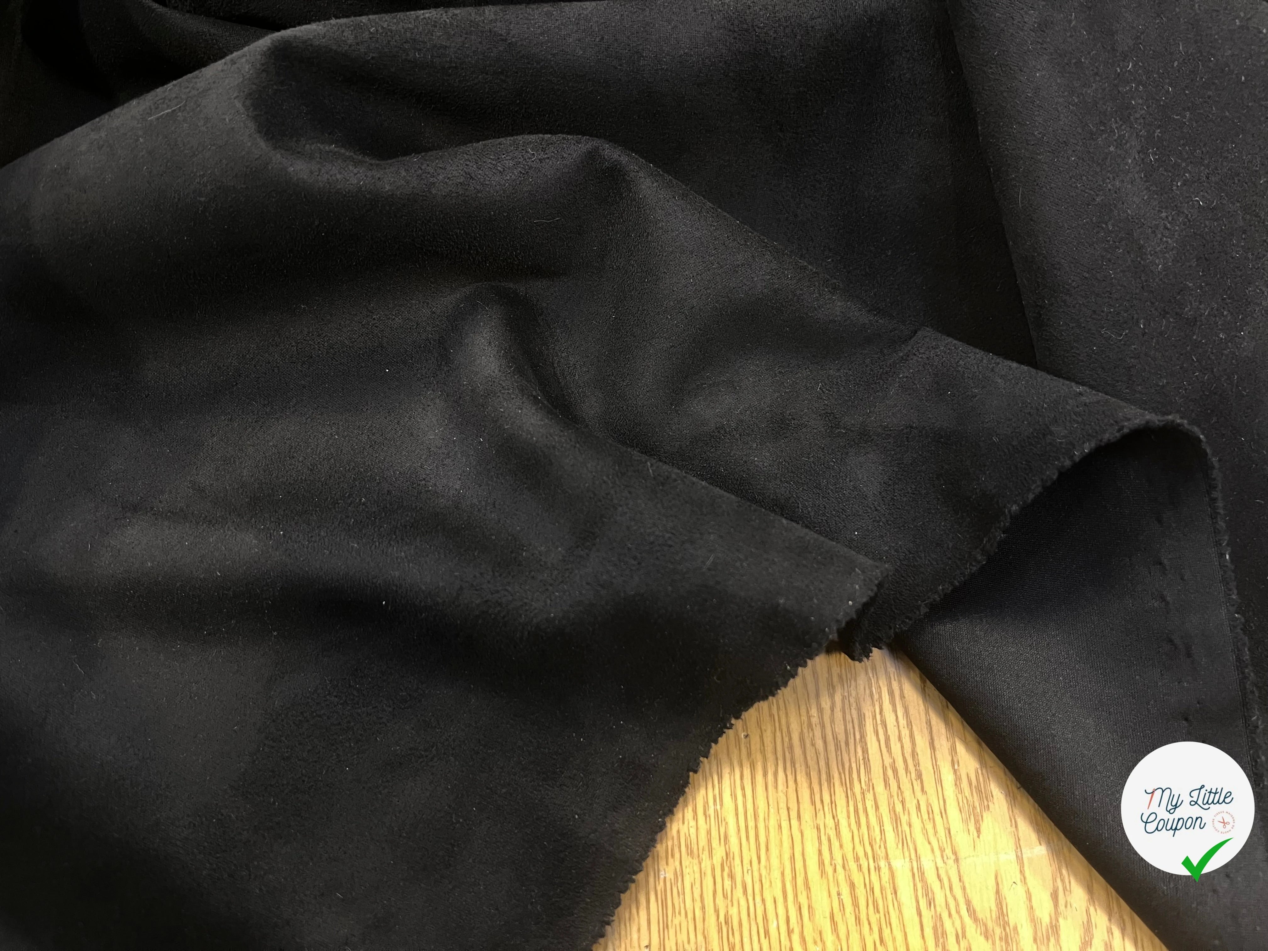 SUEDINE NOIR TOUT DOUX - My Little Coupon