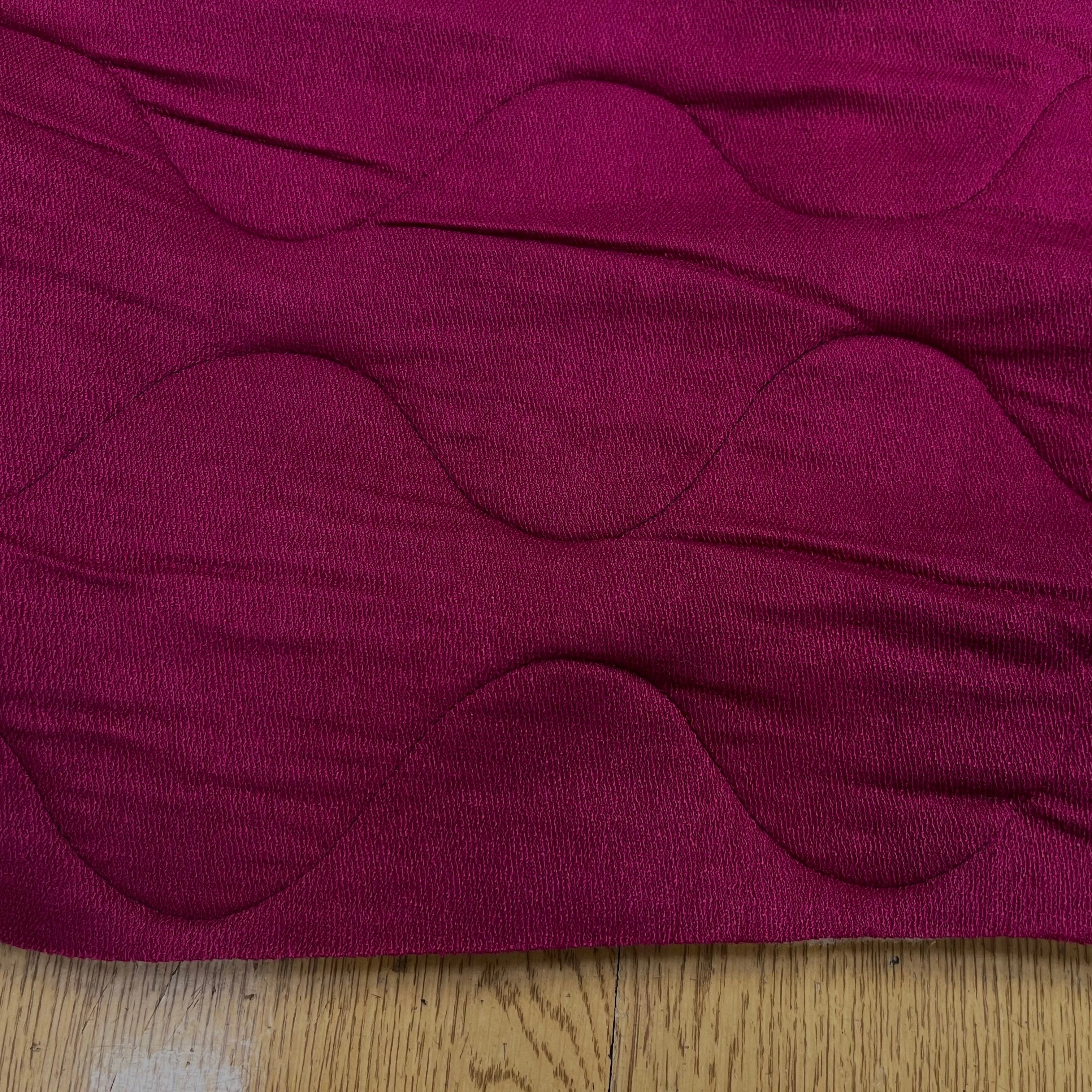 SWEAT MATELASSÉ FUSCHIA VISCOSE SIMPLE FACE - My Little Coupon