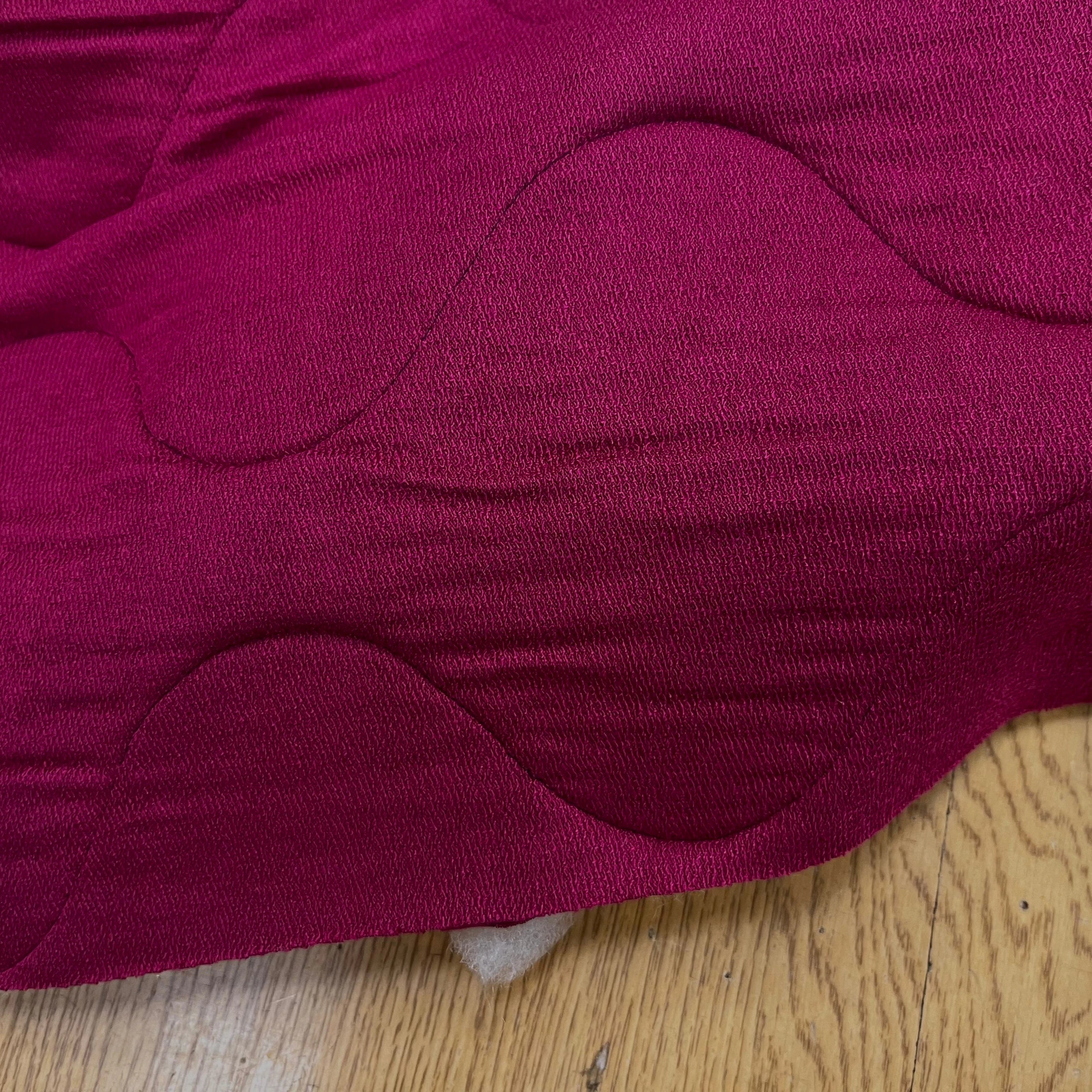 SWEAT MATELASSÉ FUSCHIA VISCOSE SIMPLE FACE - My Little Coupon