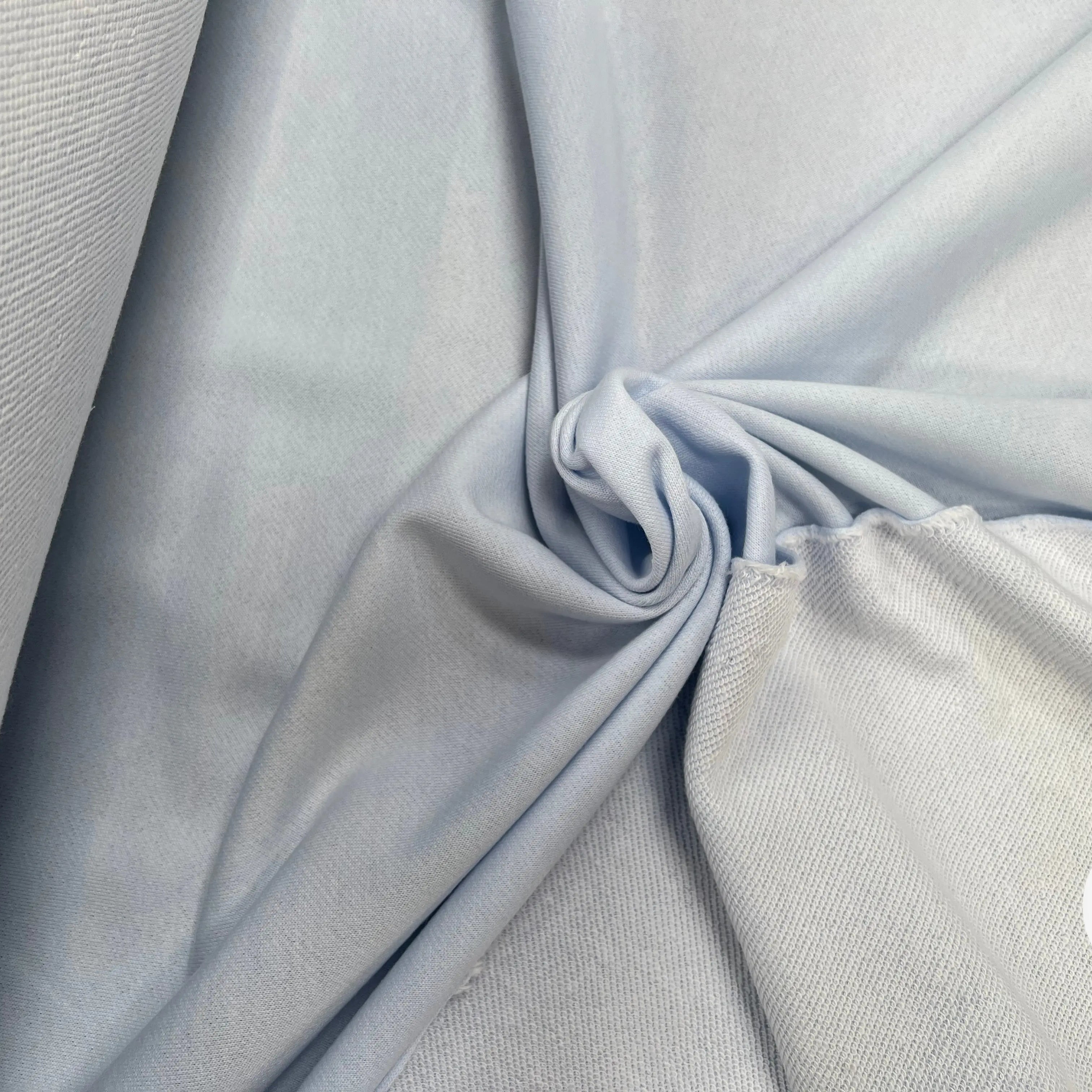 SWEAT TECHNIQUE 64% COTON MADE IN FRANCE CIEL/BLANC - My Little Coupon