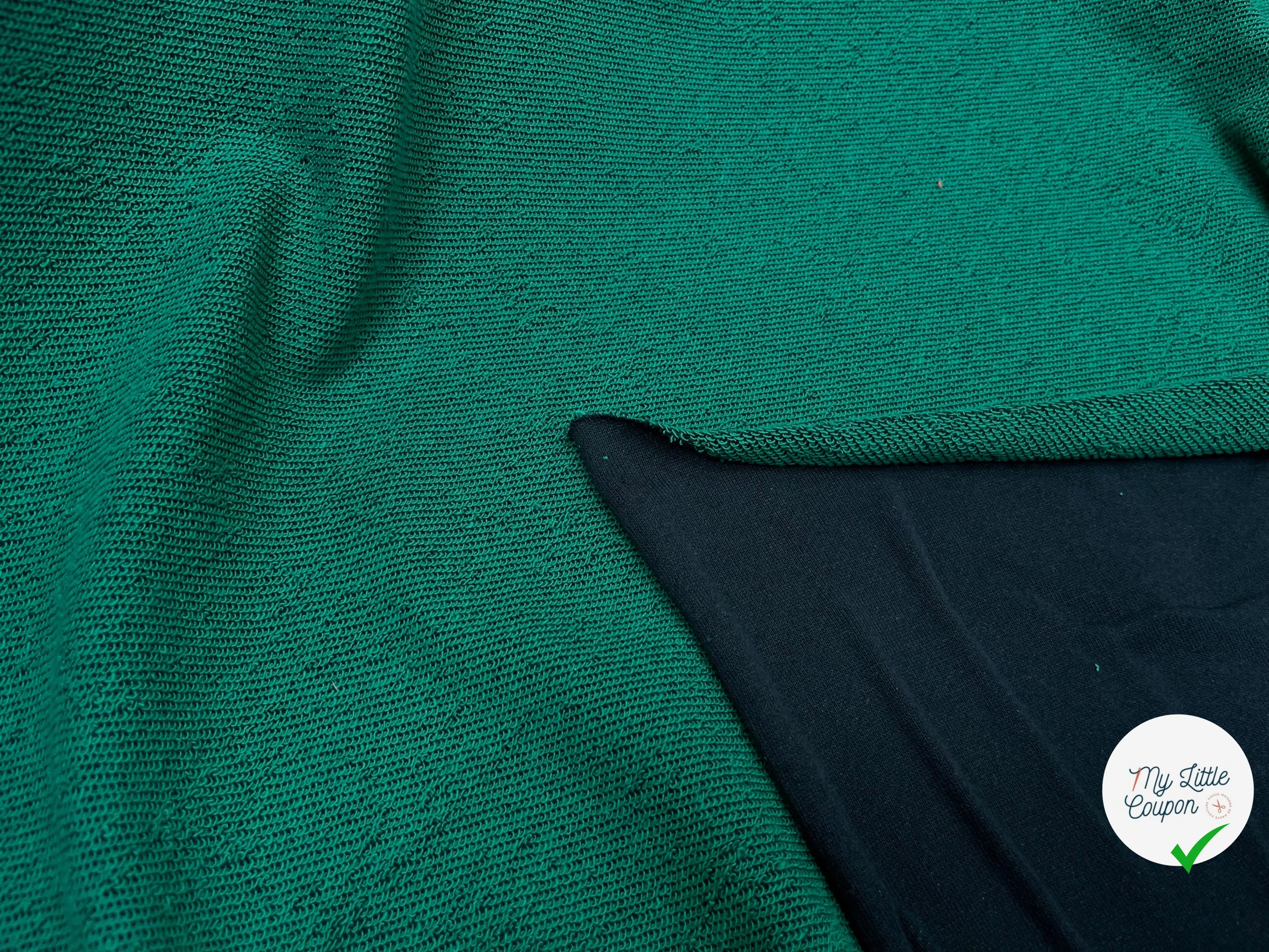 SWEAT TECHNIQUE 64% COTON MADE IN FRANCE GREEN/NAVY - My Little Coupon