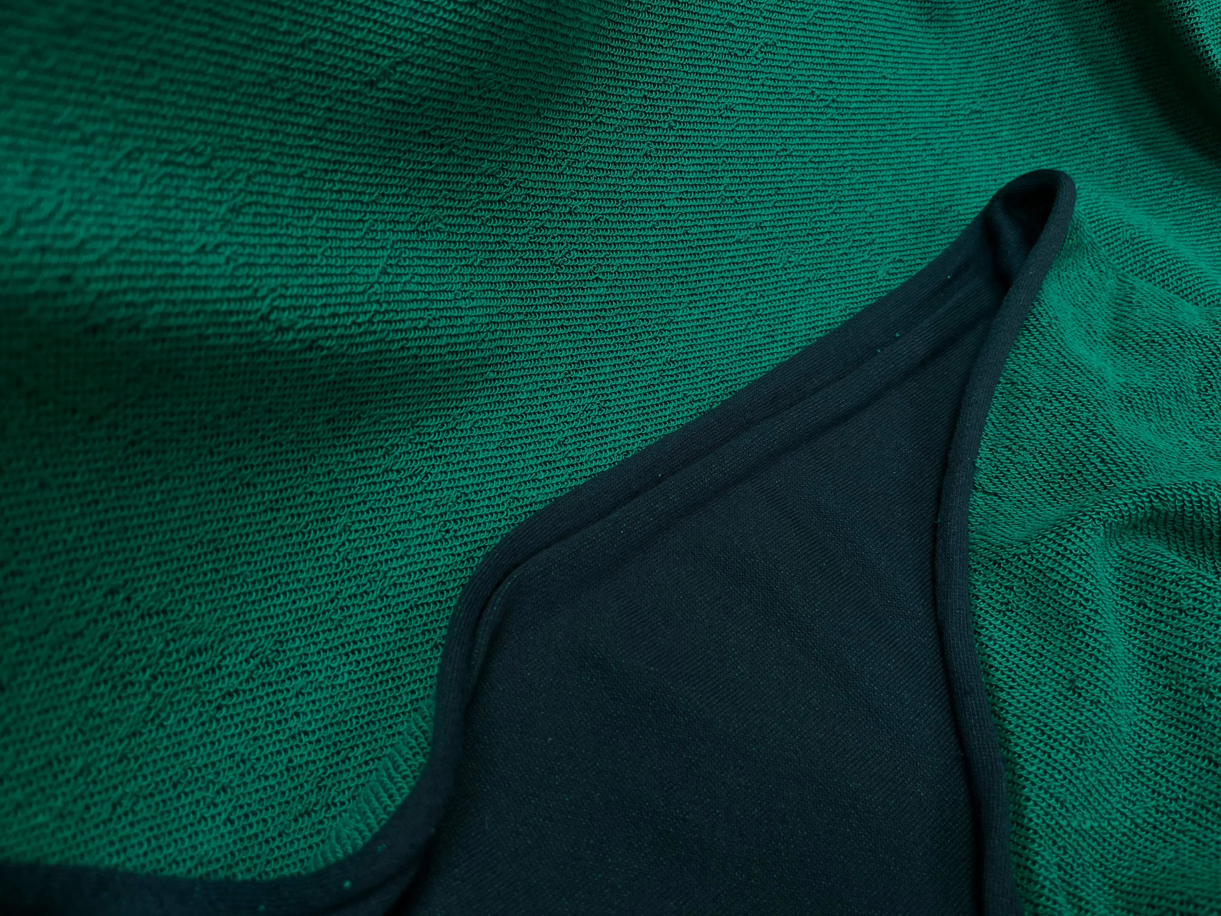 SWEAT TECHNIQUE 64% COTON MADE IN FRANCE GREEN/NAVY - My Little Coupon