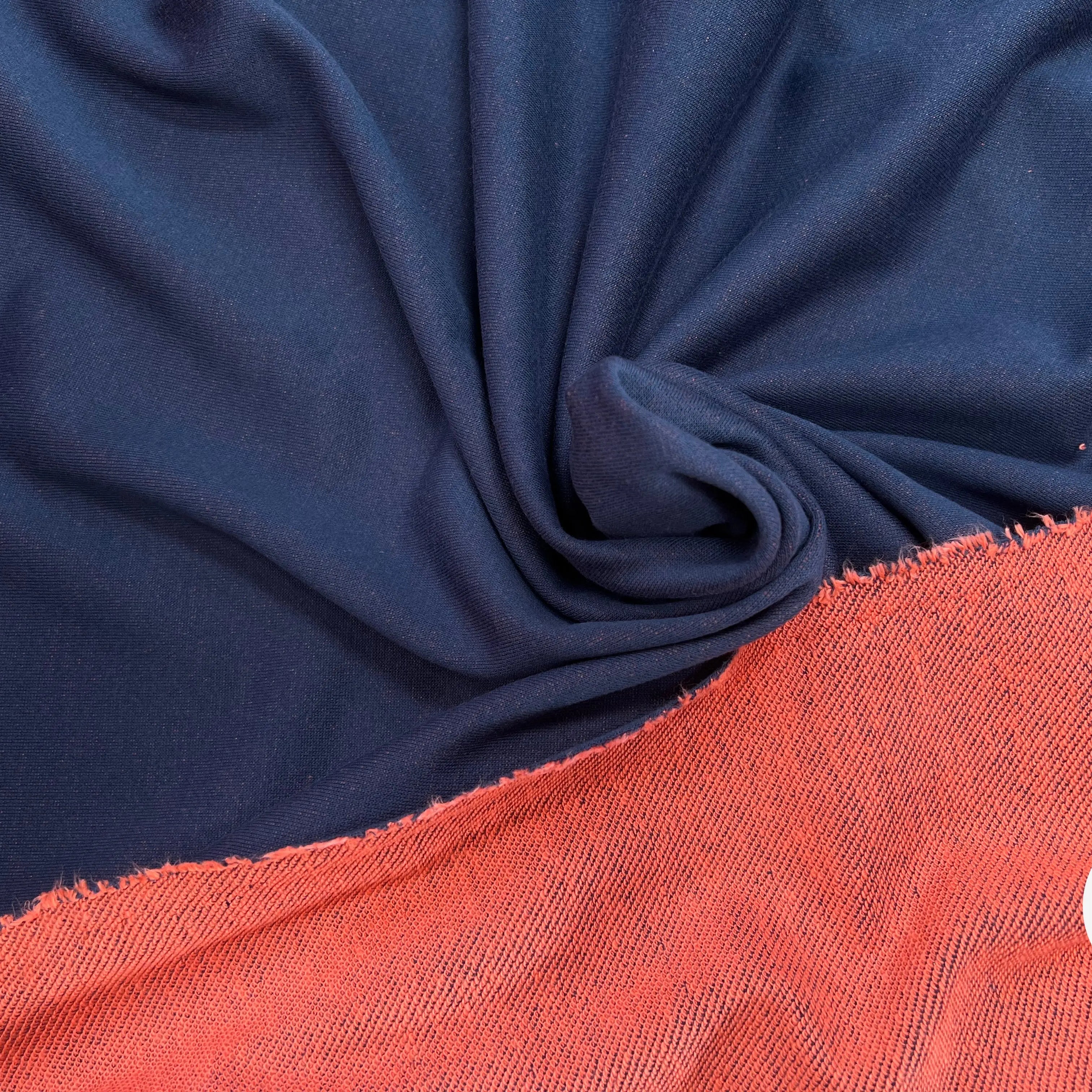 SWEAT TECHNIQUE 64% COTON MADE IN FRANCE NAVY/ORANGE - My Little Coupon