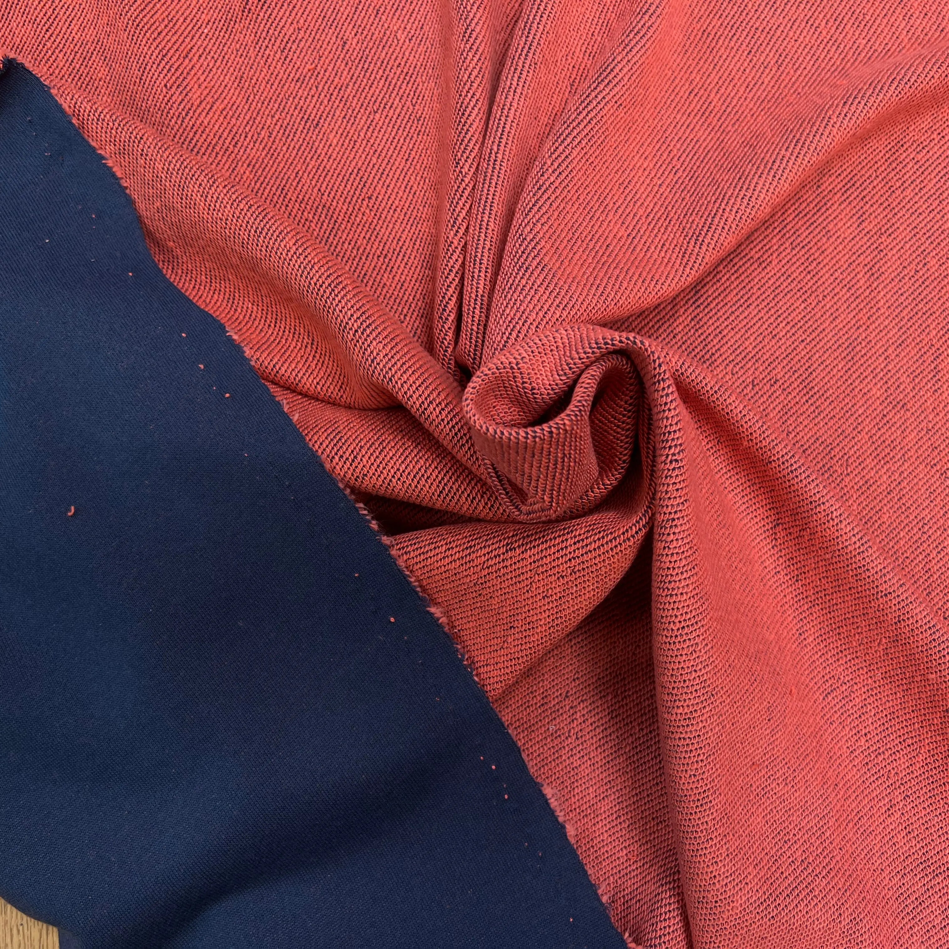 SWEAT TECHNIQUE 64% COTON MADE IN FRANCE NAVY/ORANGE - My Little Coupon