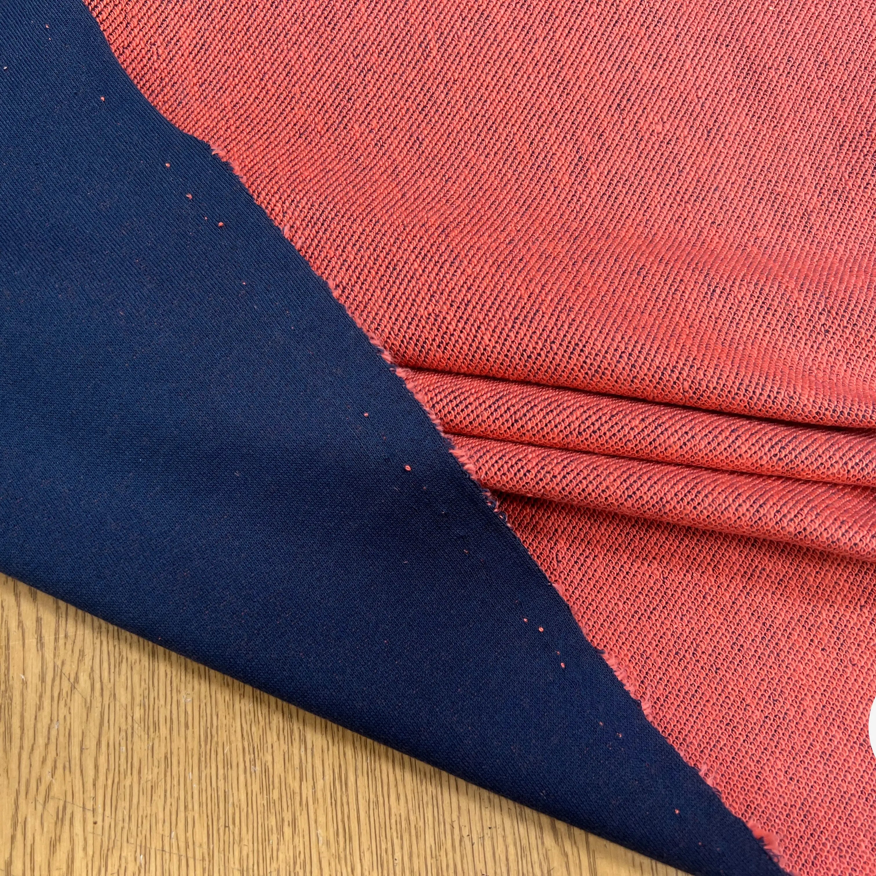 SWEAT TECHNIQUE 64% COTON MADE IN FRANCE NAVY/ORANGE - My Little Coupon