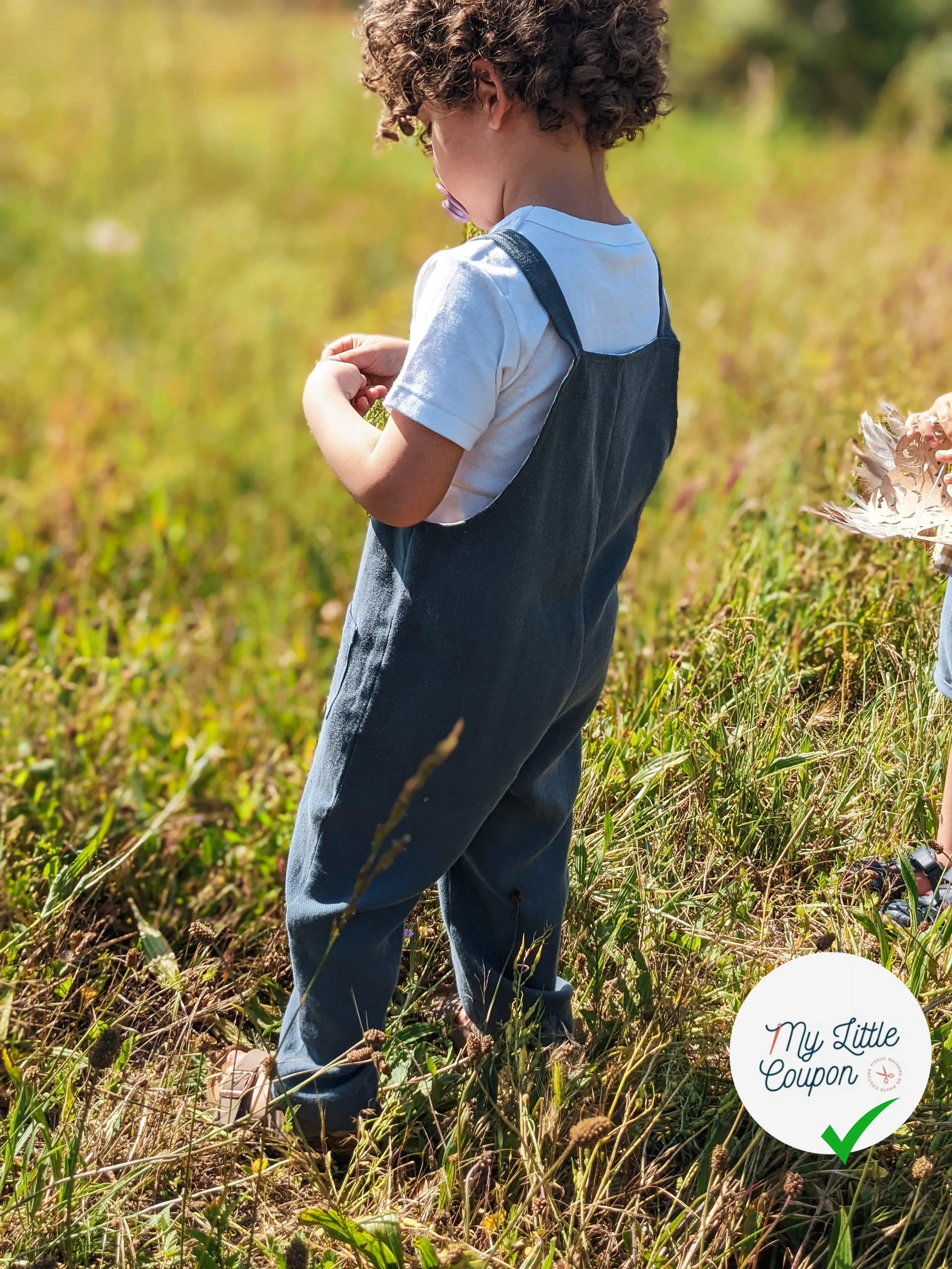 Salopette Fauvette | Du 3 au 12 ans | Marmaï Patterns - My Little Coupon - tissu - coudre