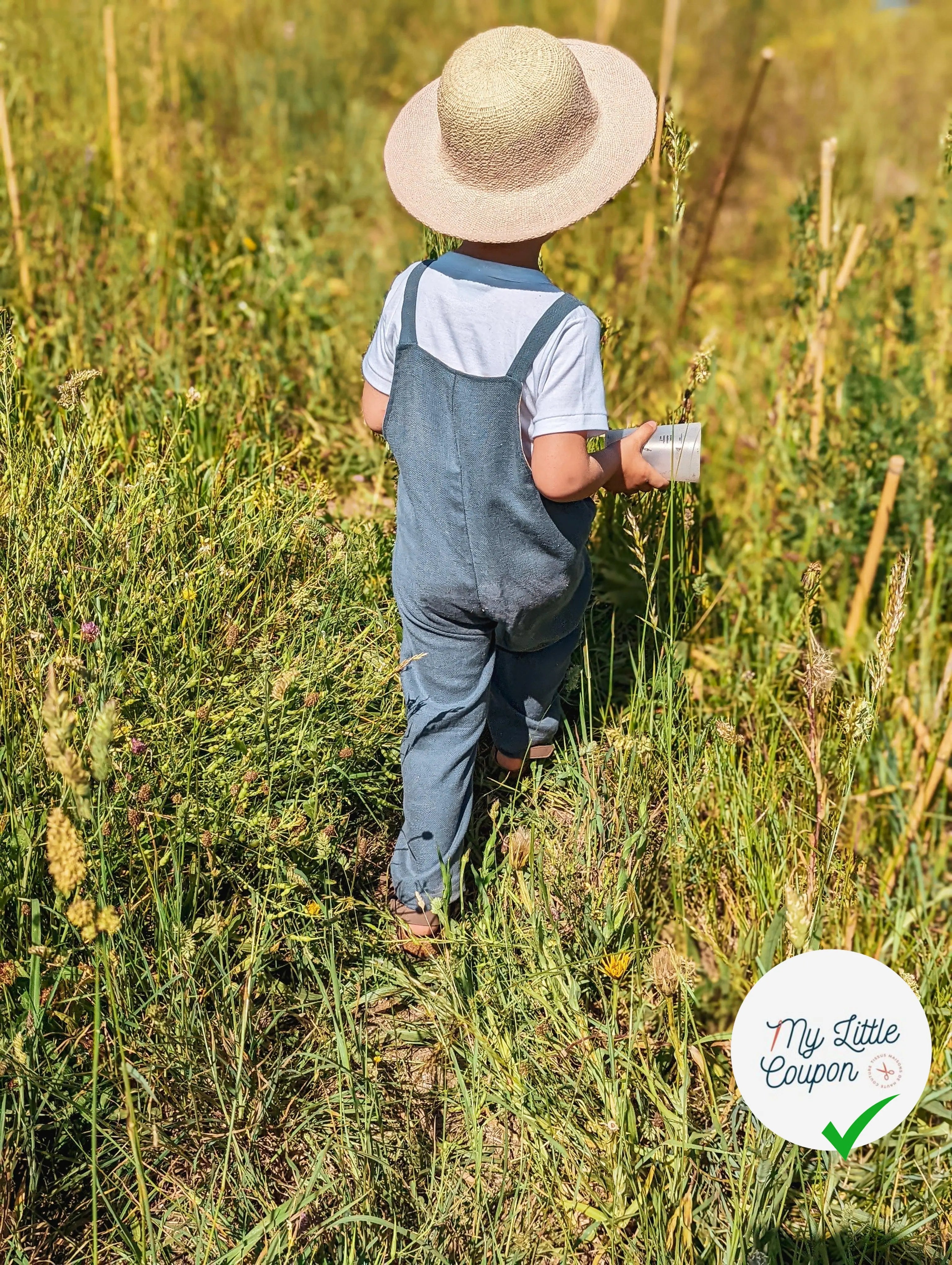 Salopette Fauvette | Du 3 au 12 ans | Marmaï Patterns - My Little Coupon - tissu - coudre