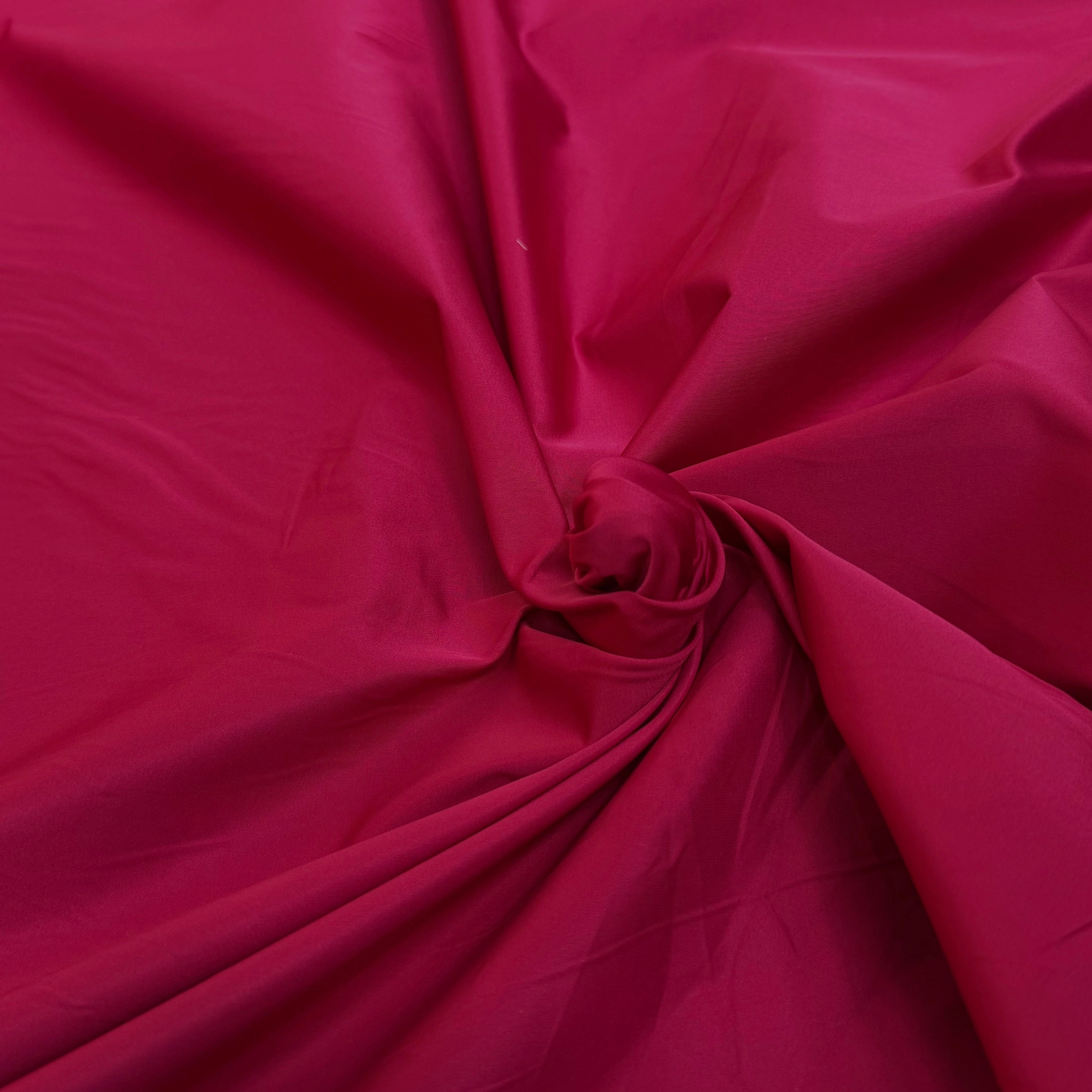 TAFFETAS LOURD CHIC ROSE ROUGE - My Little Coupon