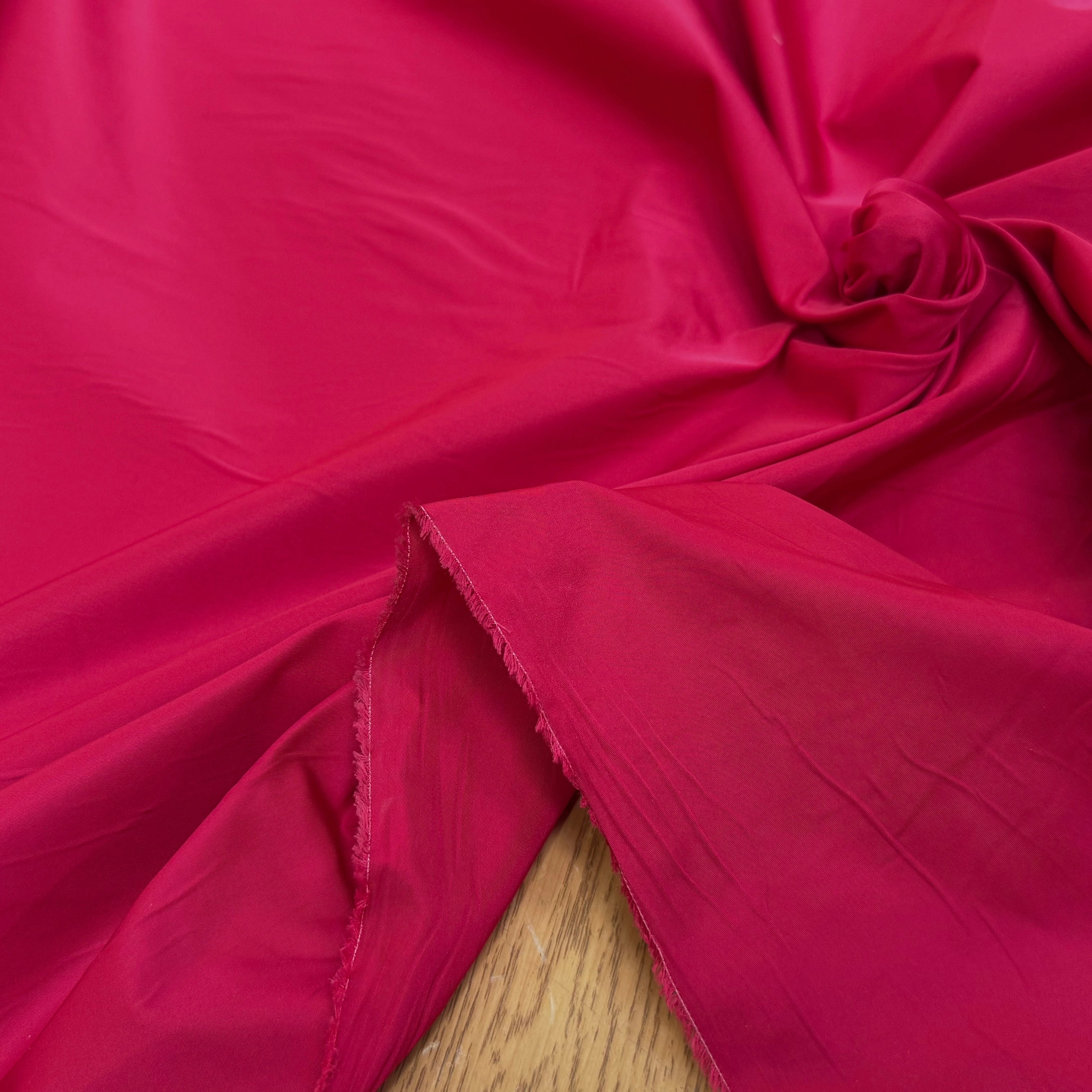 TAFFETAS LOURD CHIC ROSE ROUGE - My Little Coupon