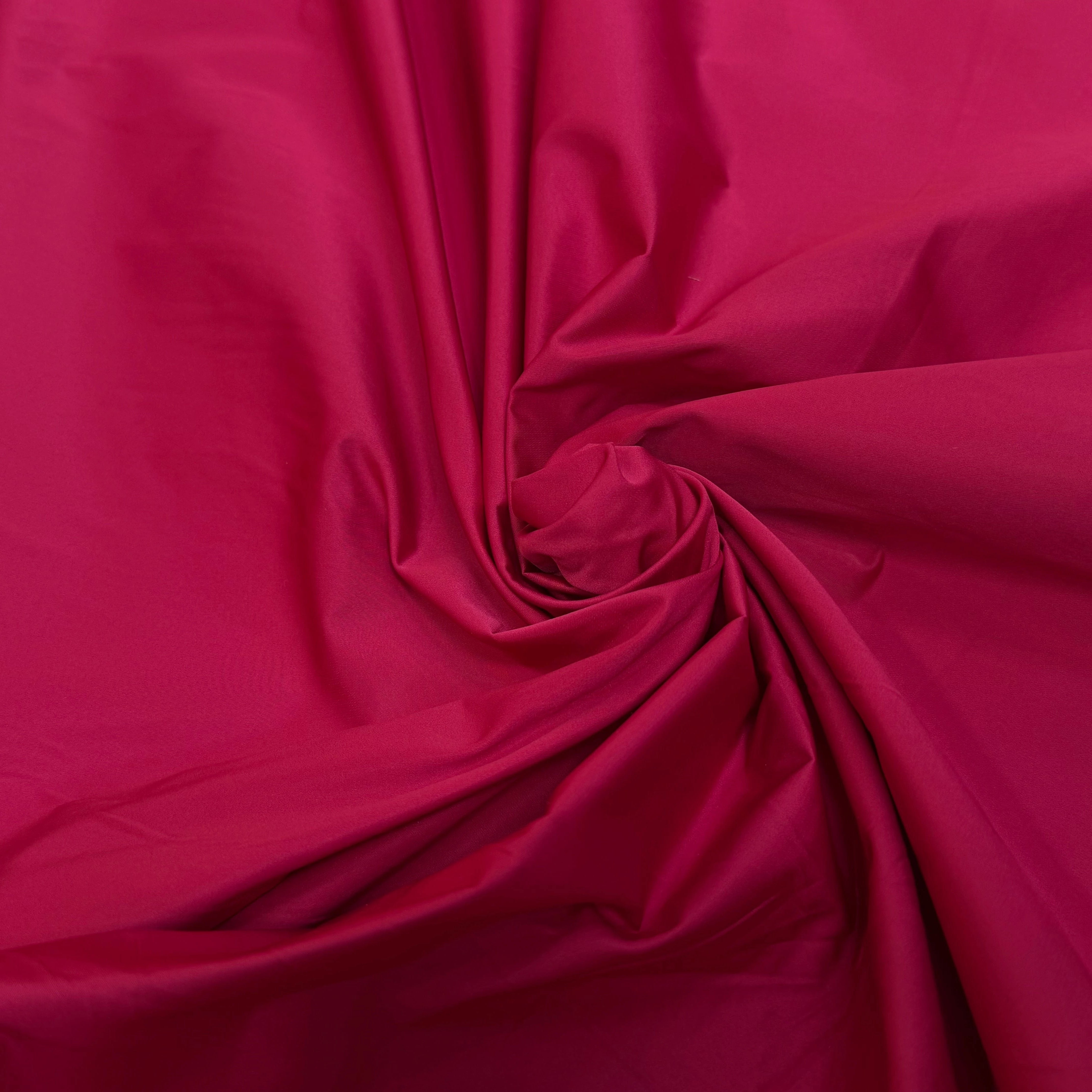 TAFFETAS LOURD CHIC ROSE ROUGE - My Little Coupon