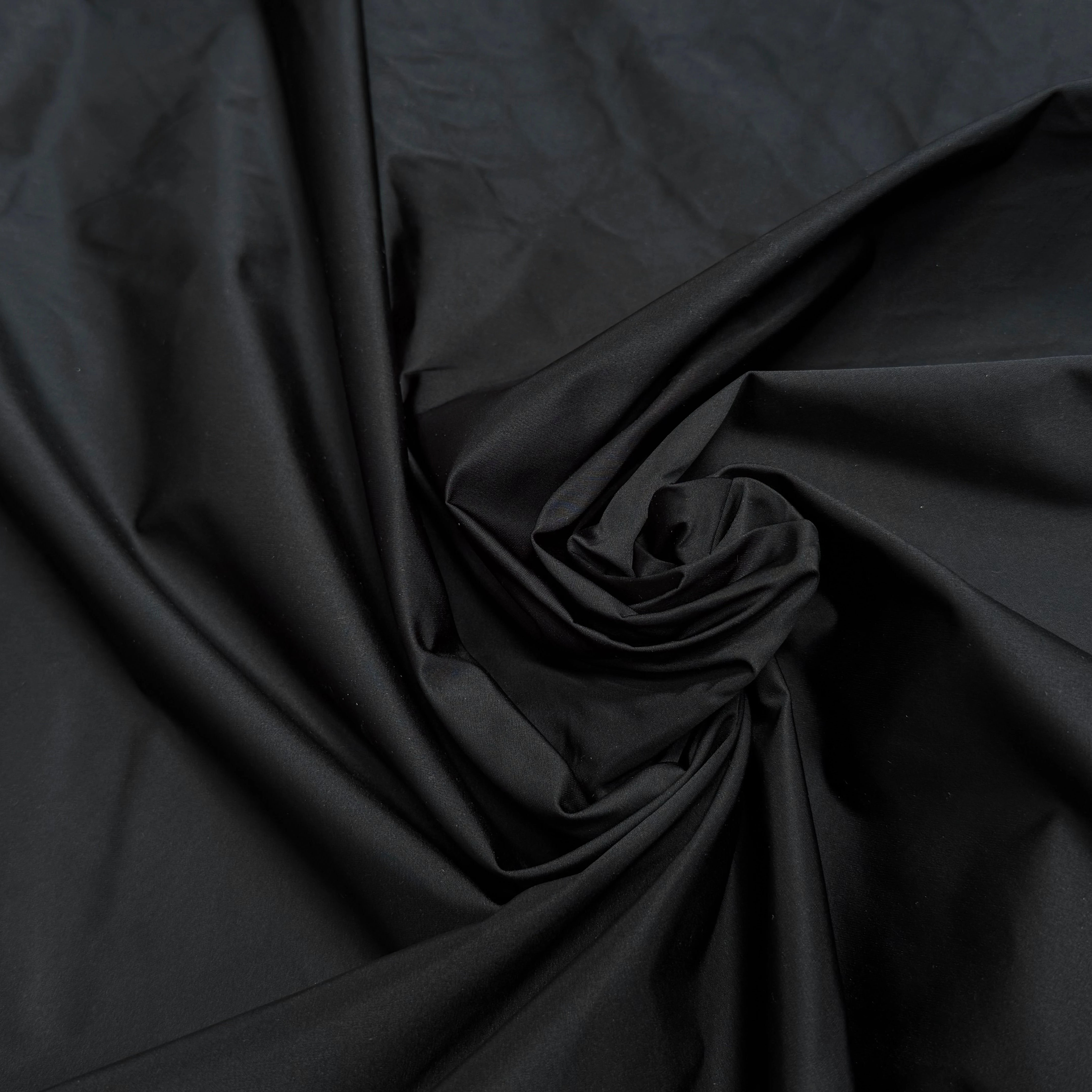 TAFFETAS LOURD CRAQUANT BEAU TOUCHER NOIR - My Little Coupon