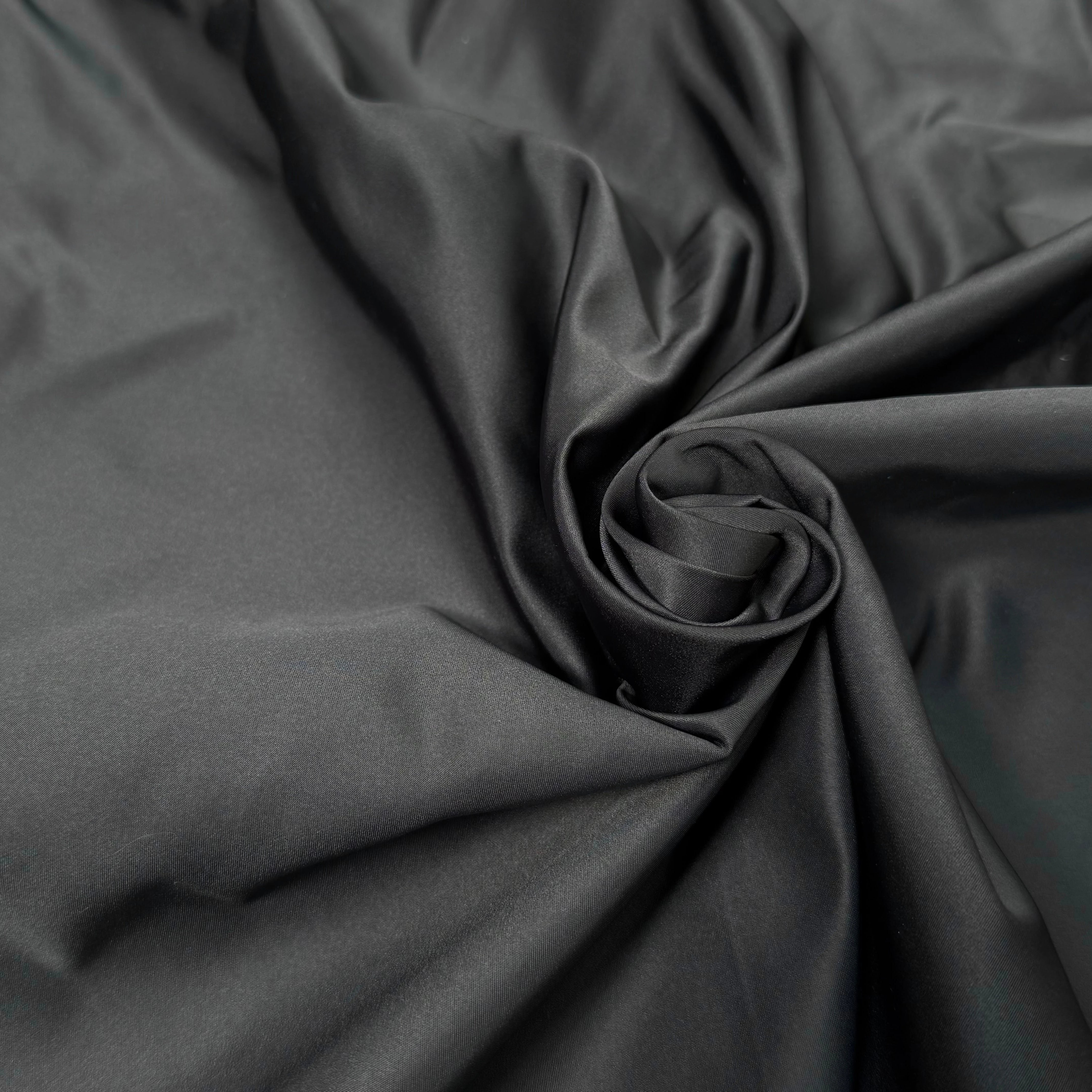 TAFFETAS LOURD SUPERBE TOUCHER GRIS FONCÉ - My Little Coupon