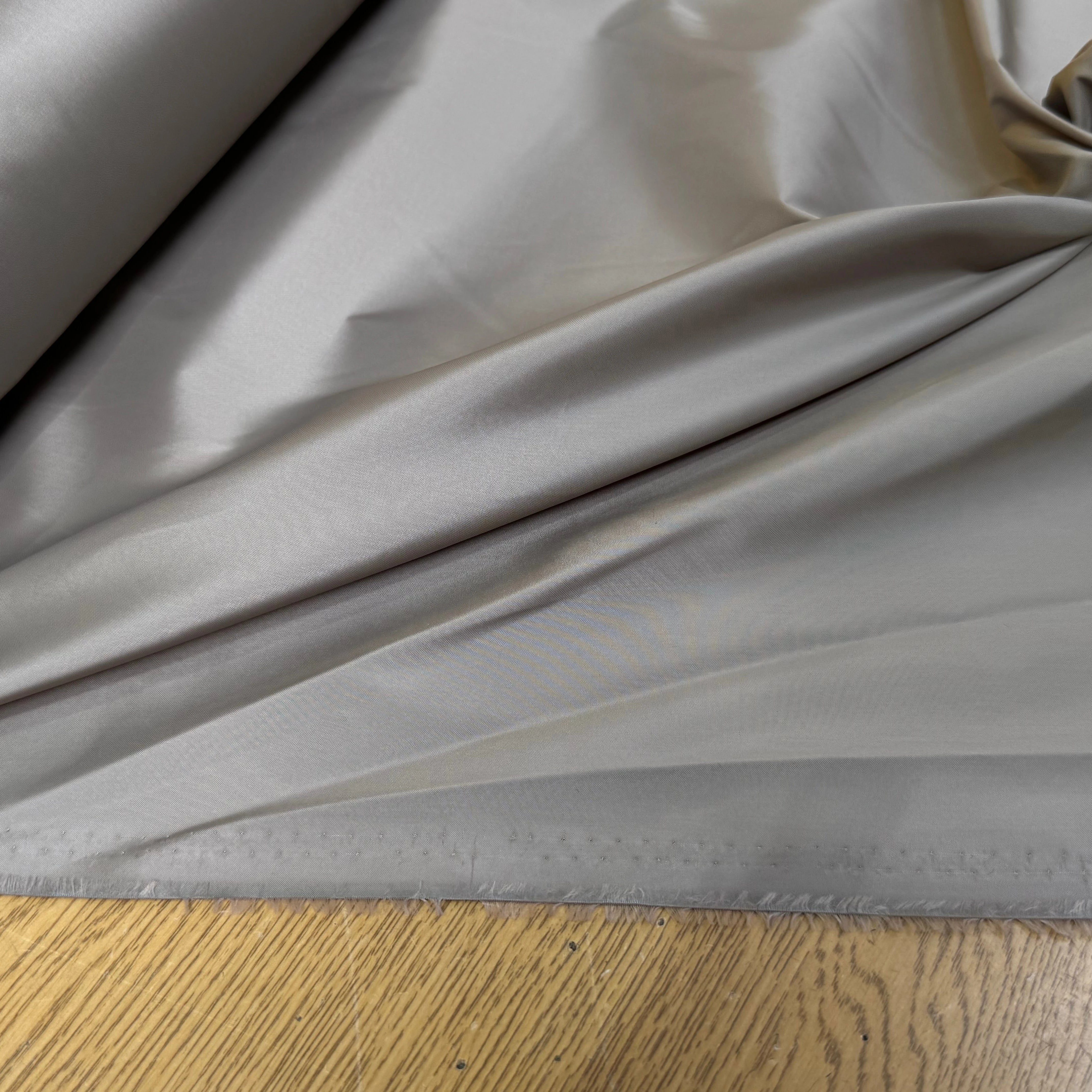 TAFFETAS PARKA 30% POLYAMIDE BEIGE FONCÉ - My Little Coupon