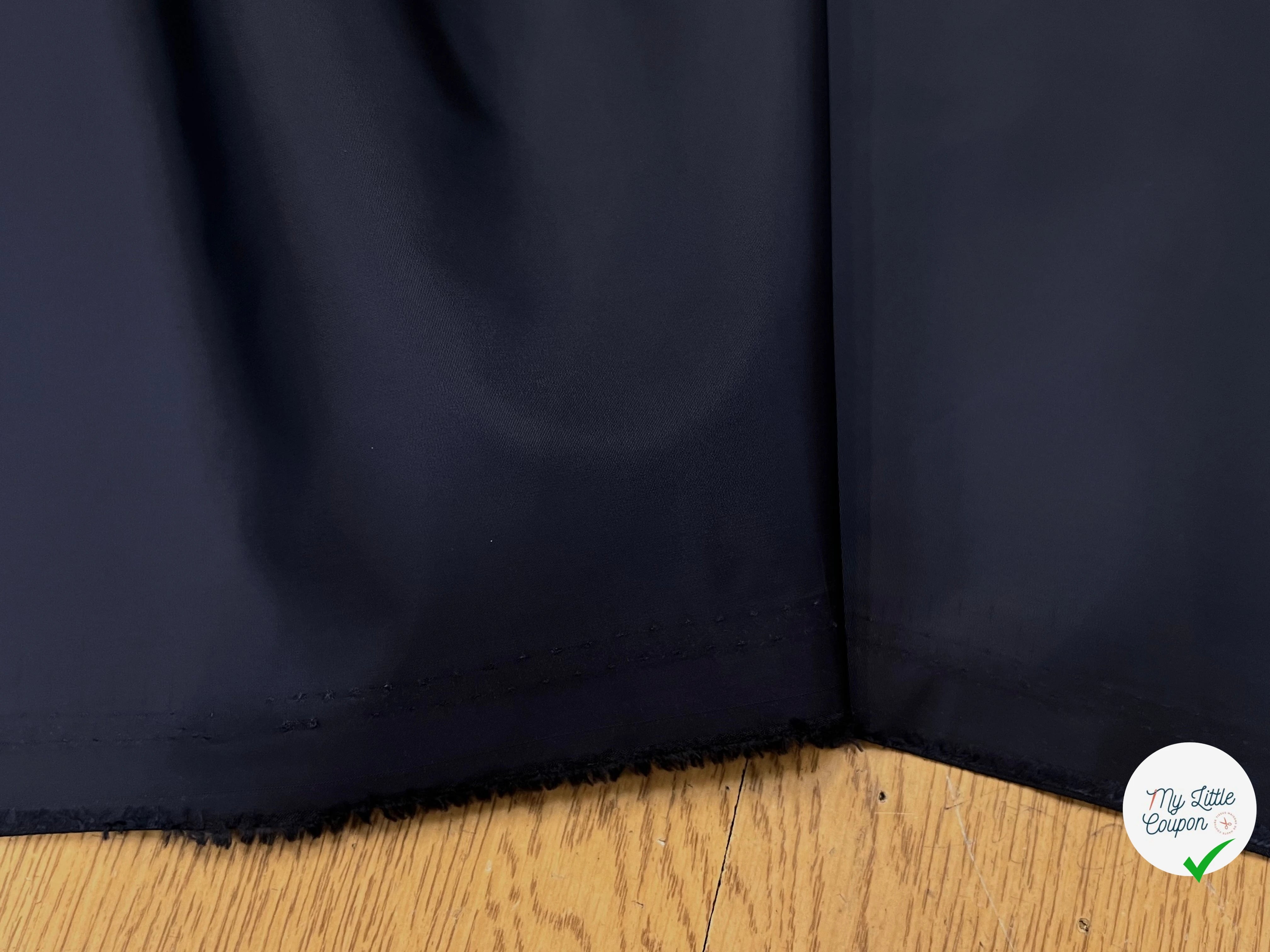 TAFFETAS PARKA BLEU MARINE 153CM - My Little Coupon