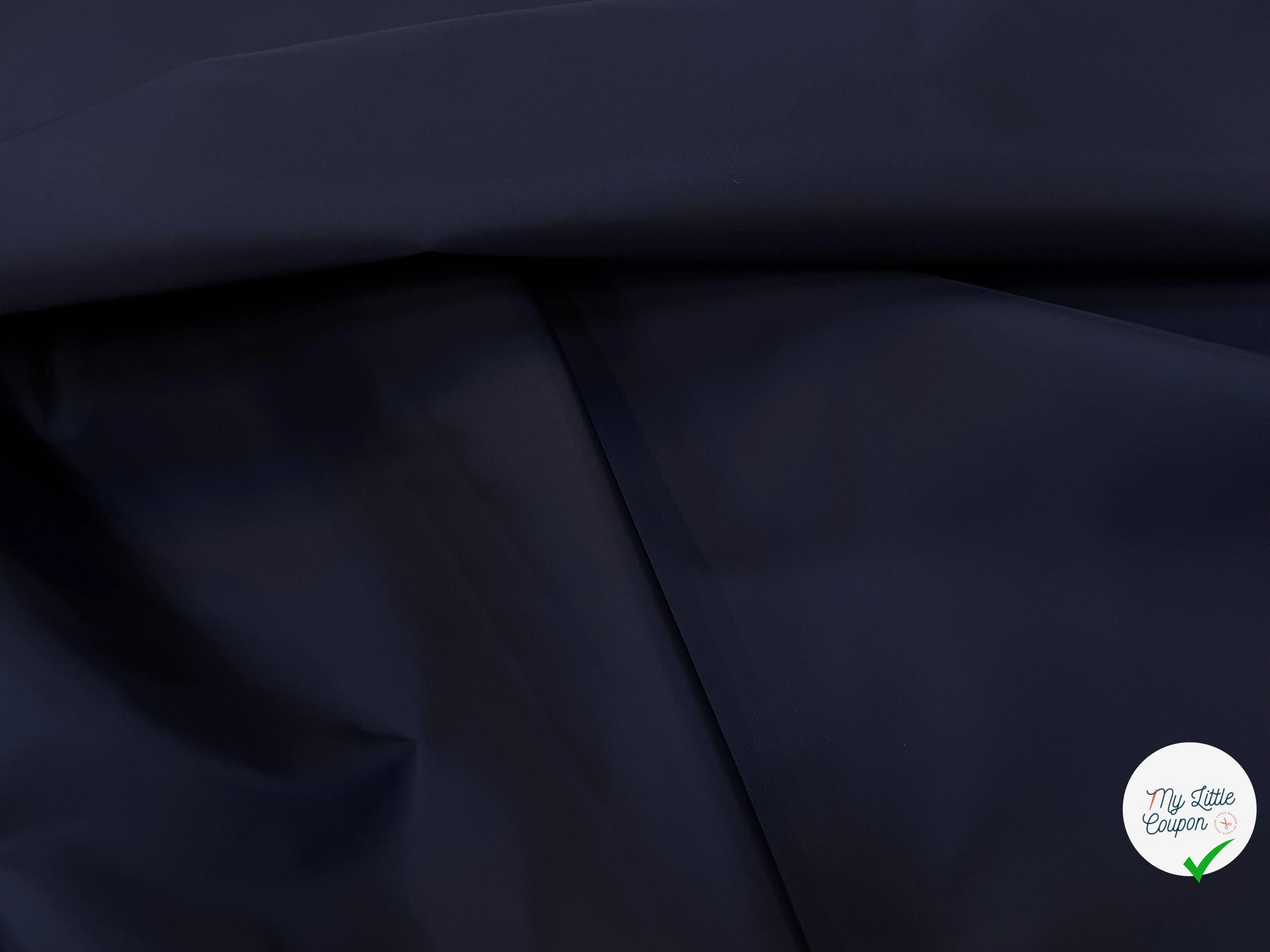 TAFFETAS PARKA BLEU MARINE 153CM - My Little Coupon