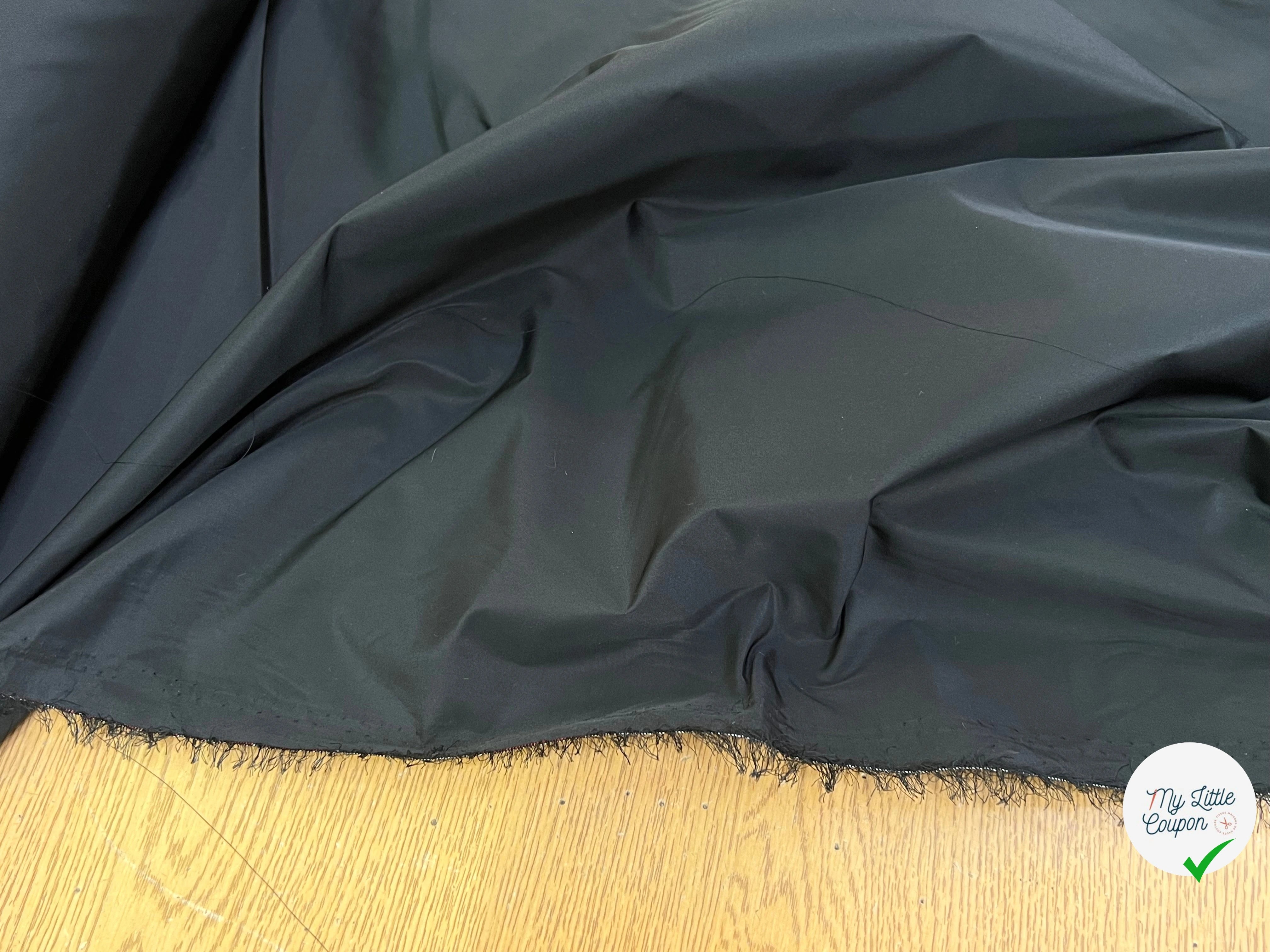 TAFFETAS PARKA IMPERMÉABLE NOIR 110 - My Little Coupon
